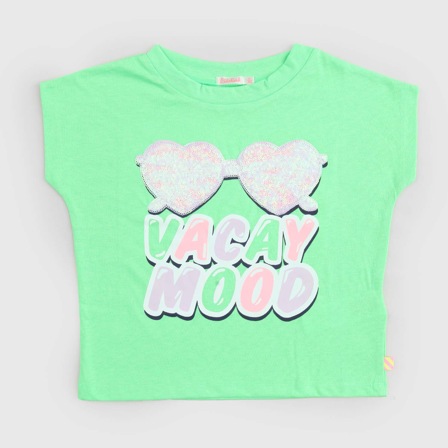 t-shirt verde occhiali brillanti - annameglio.com abbigliamento moda