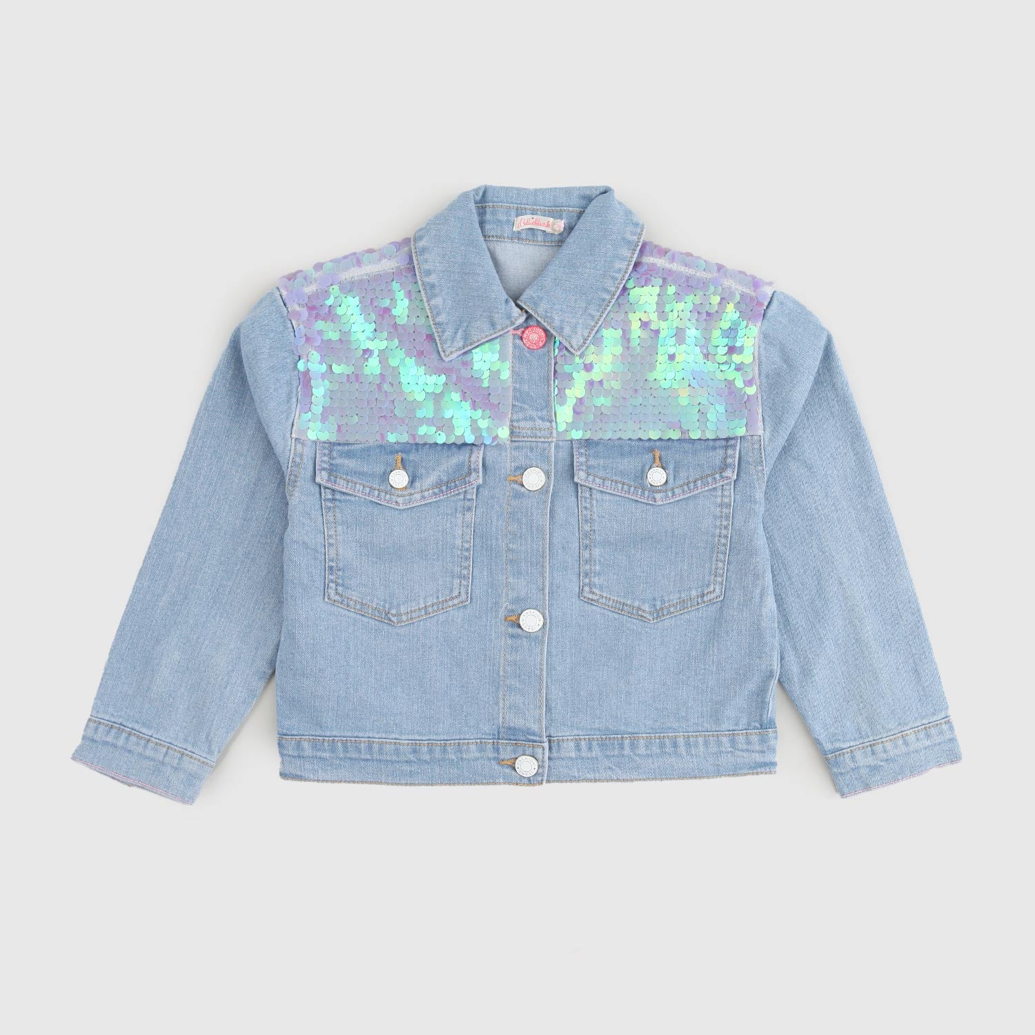 giacchetto con paillettes viola bambina - annameglio.com abbigliamento moda