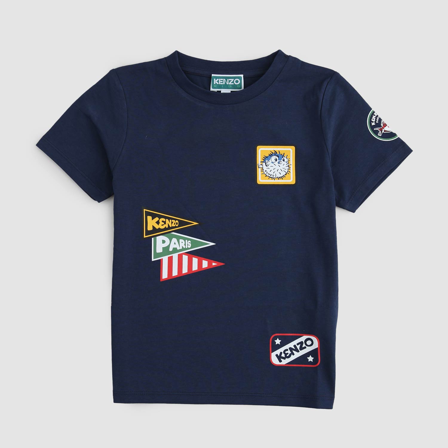 t-shirt blu bambino con stampe - annameglio.com abbigliamento moda