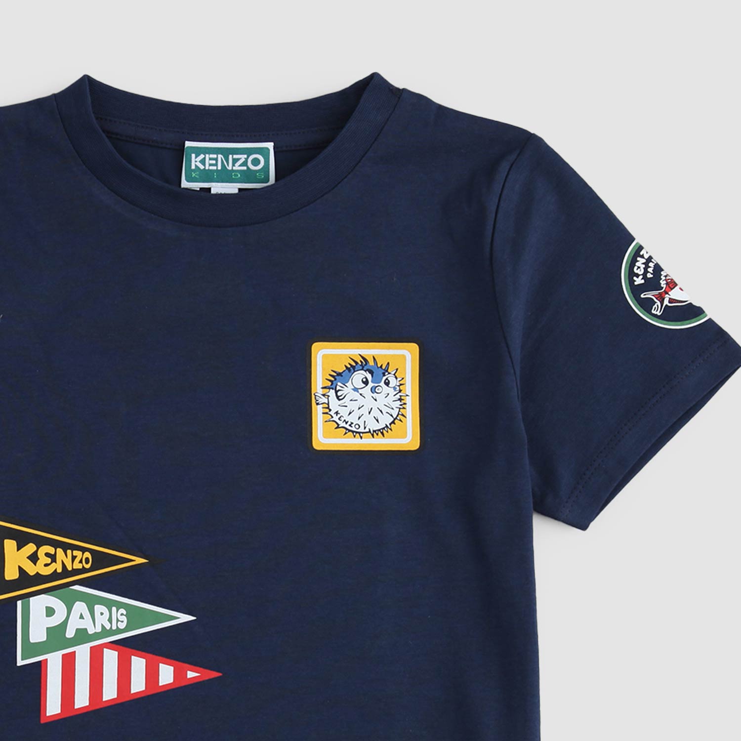 t-shirt blu bambino con stampe - annameglio.com abbigliamento moda