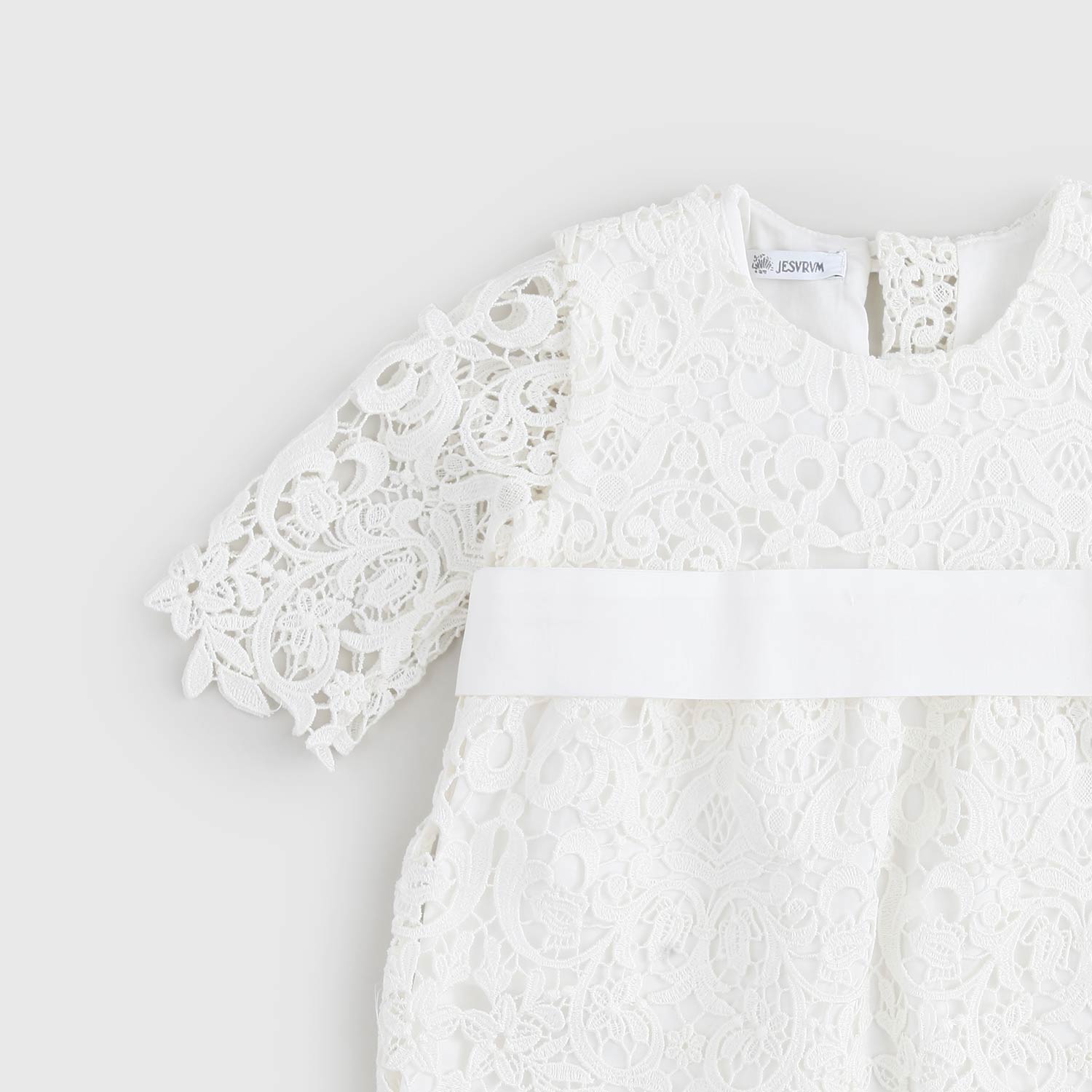 abito bianco neonata in pizzo - annameglio.com abbigliamento moda