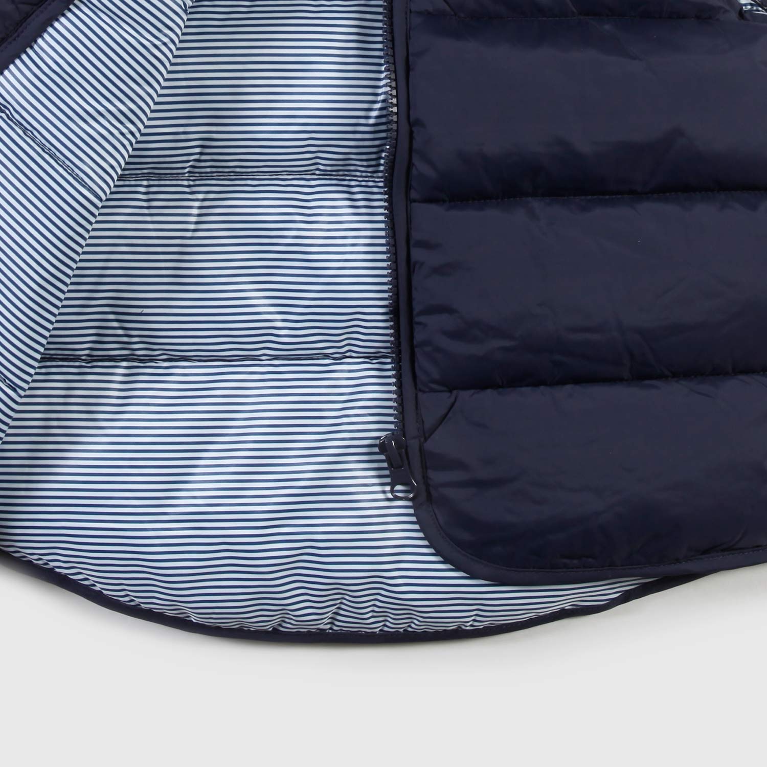 Gilet blu con patch bambino - annameglio.com abbigliamento moda