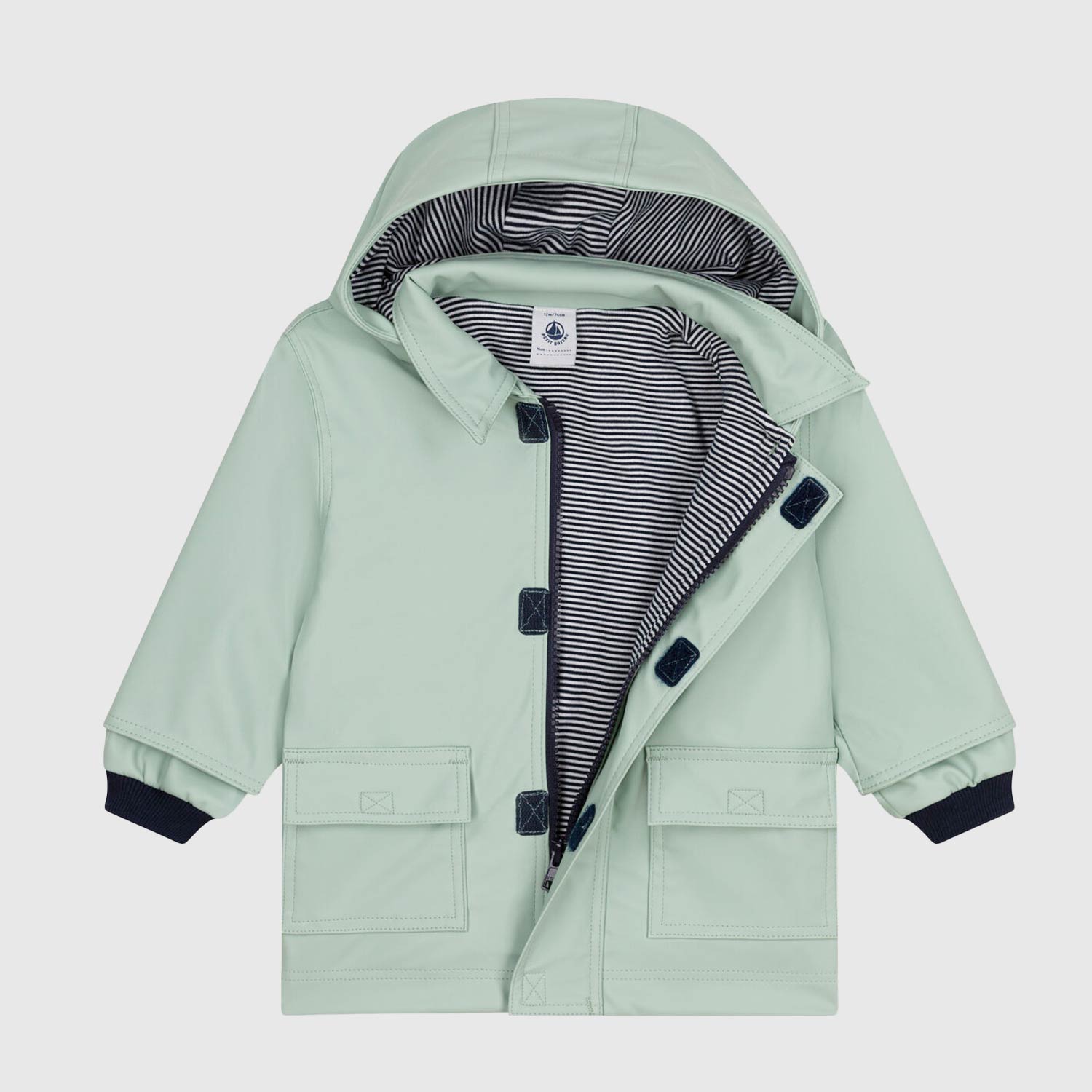 giacca impermeabile verde neonato - annameglio.com abbigliamento moda