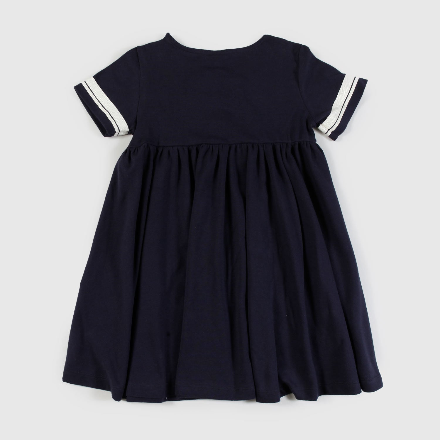 abito blu con dettagli beige bambina - annameglio.com abbigliamento moda