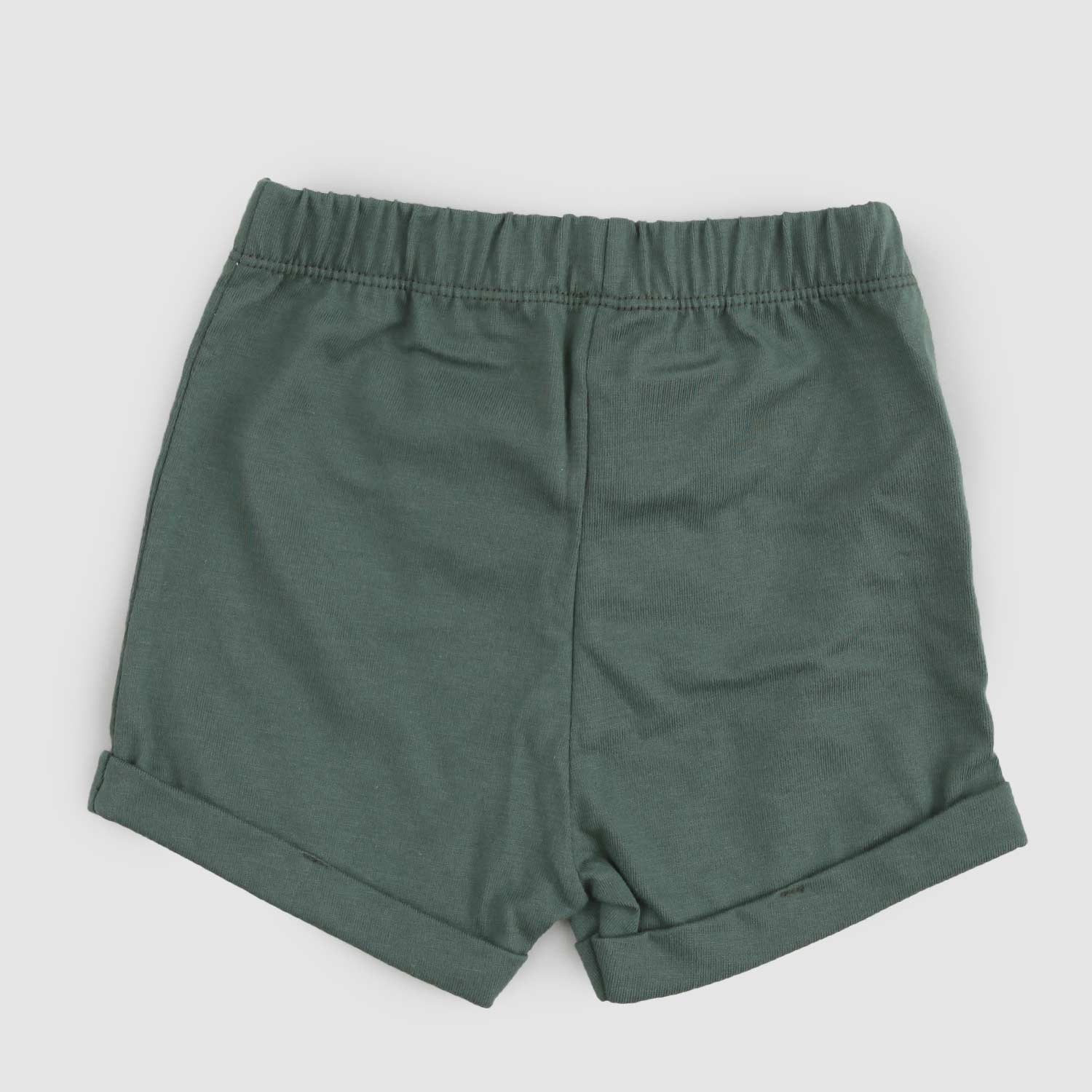 Bermuda corto cotone baby verde oliva - annameglio.com abbigliamento moda