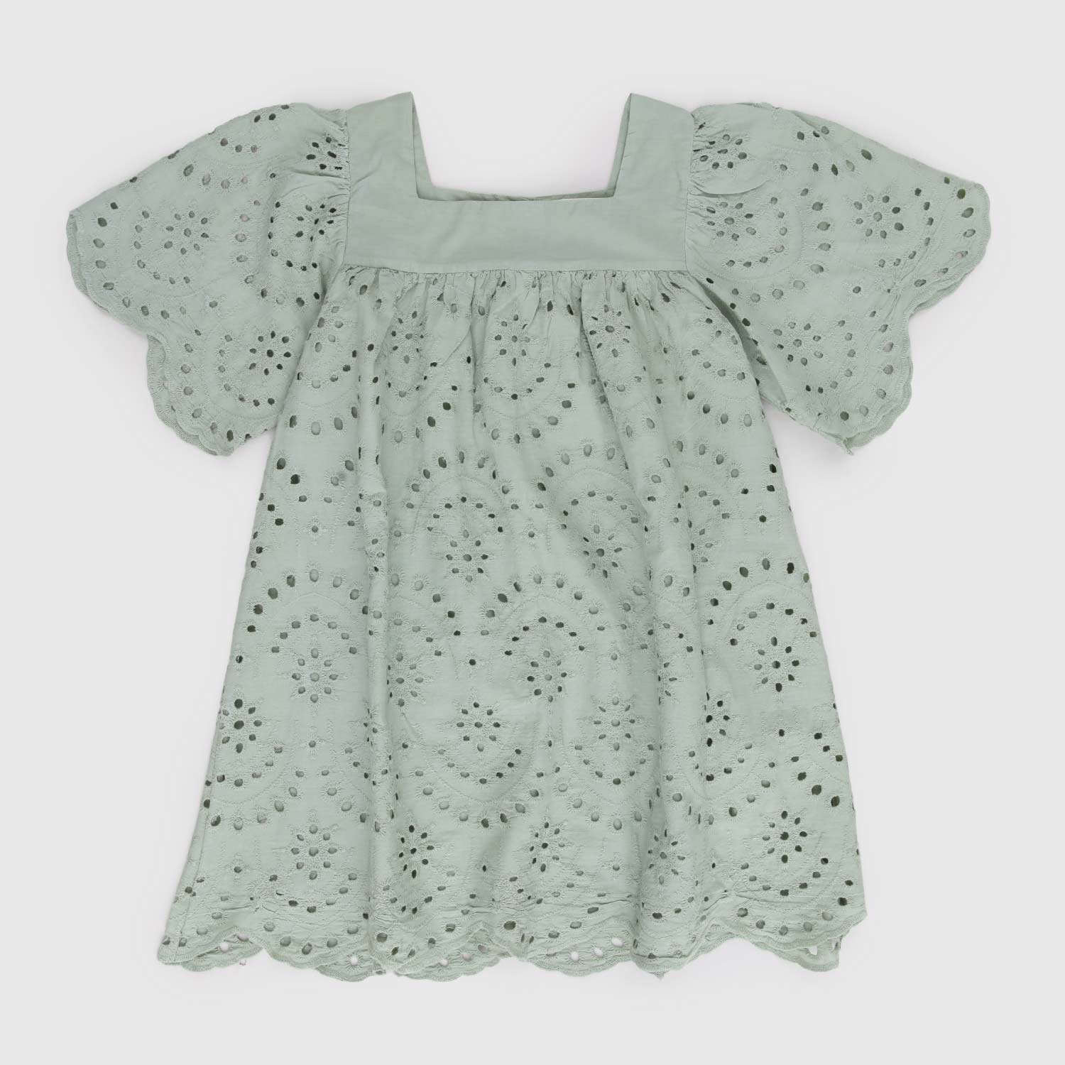 vestito verde pizzo bambina - annameglio.com abbigliamento moda