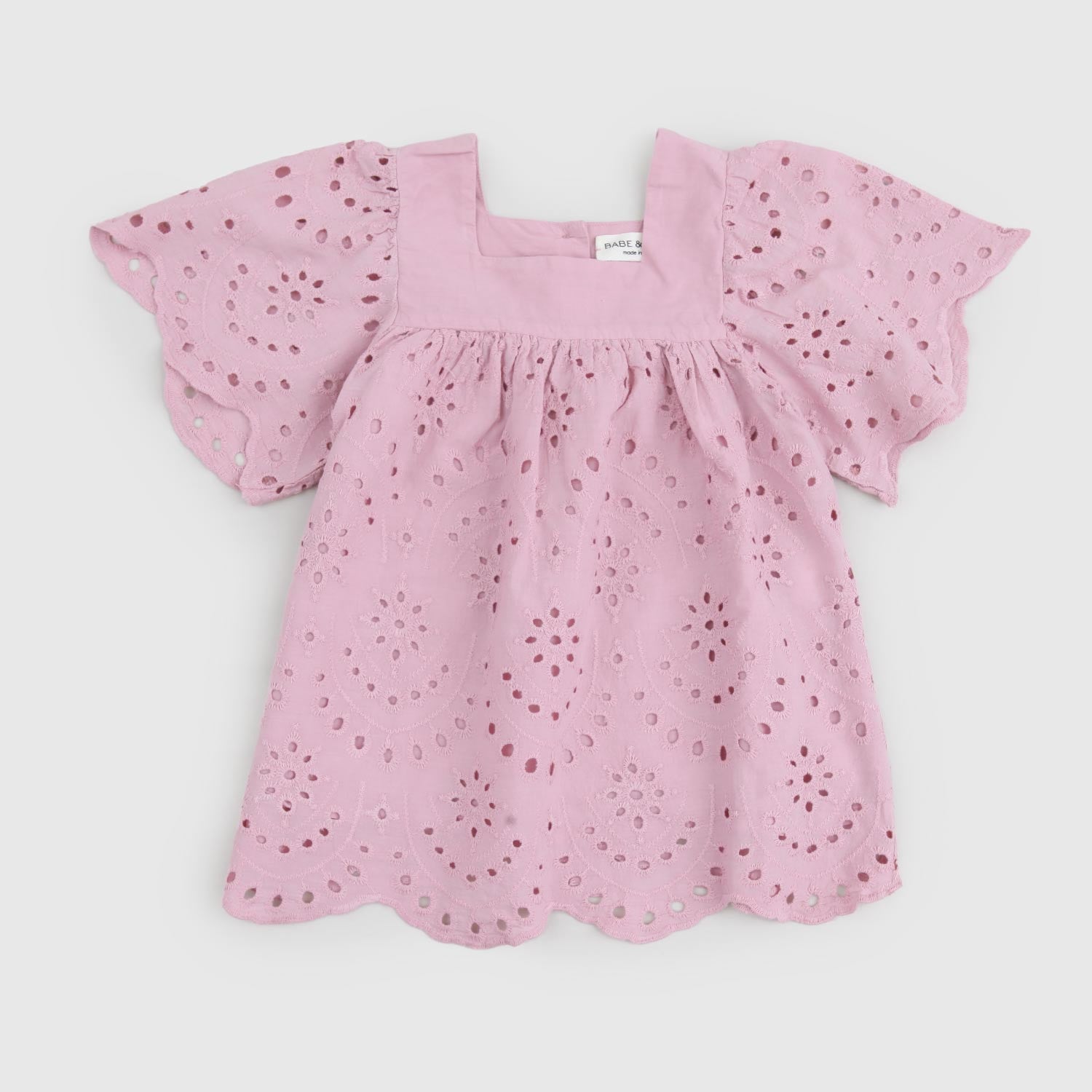 vestito rosa pizzo bambina - annameglio.com abbigliamento moda