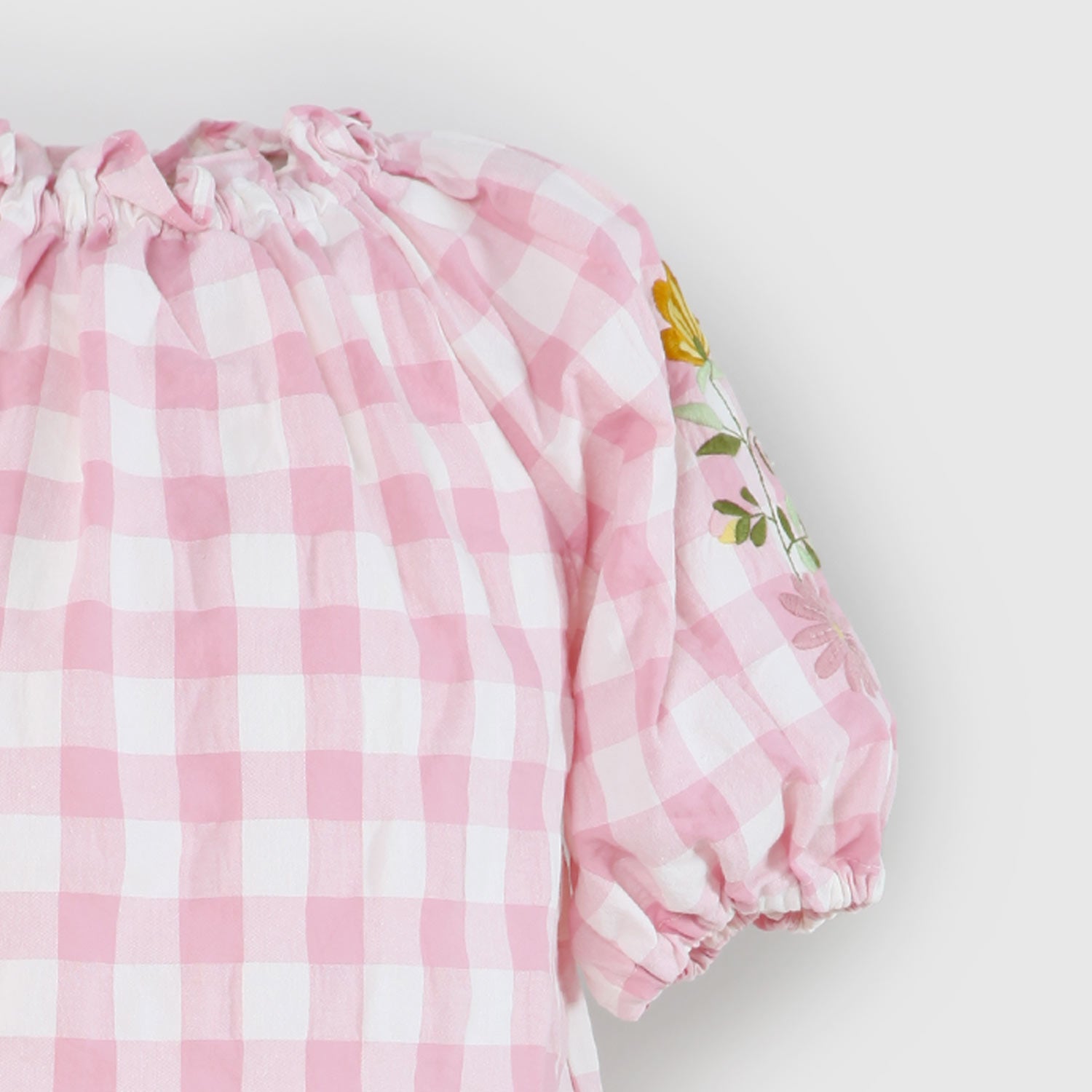 vestito a quadri rosa e bianchi bambina - annameglio.com abbigliamento moda