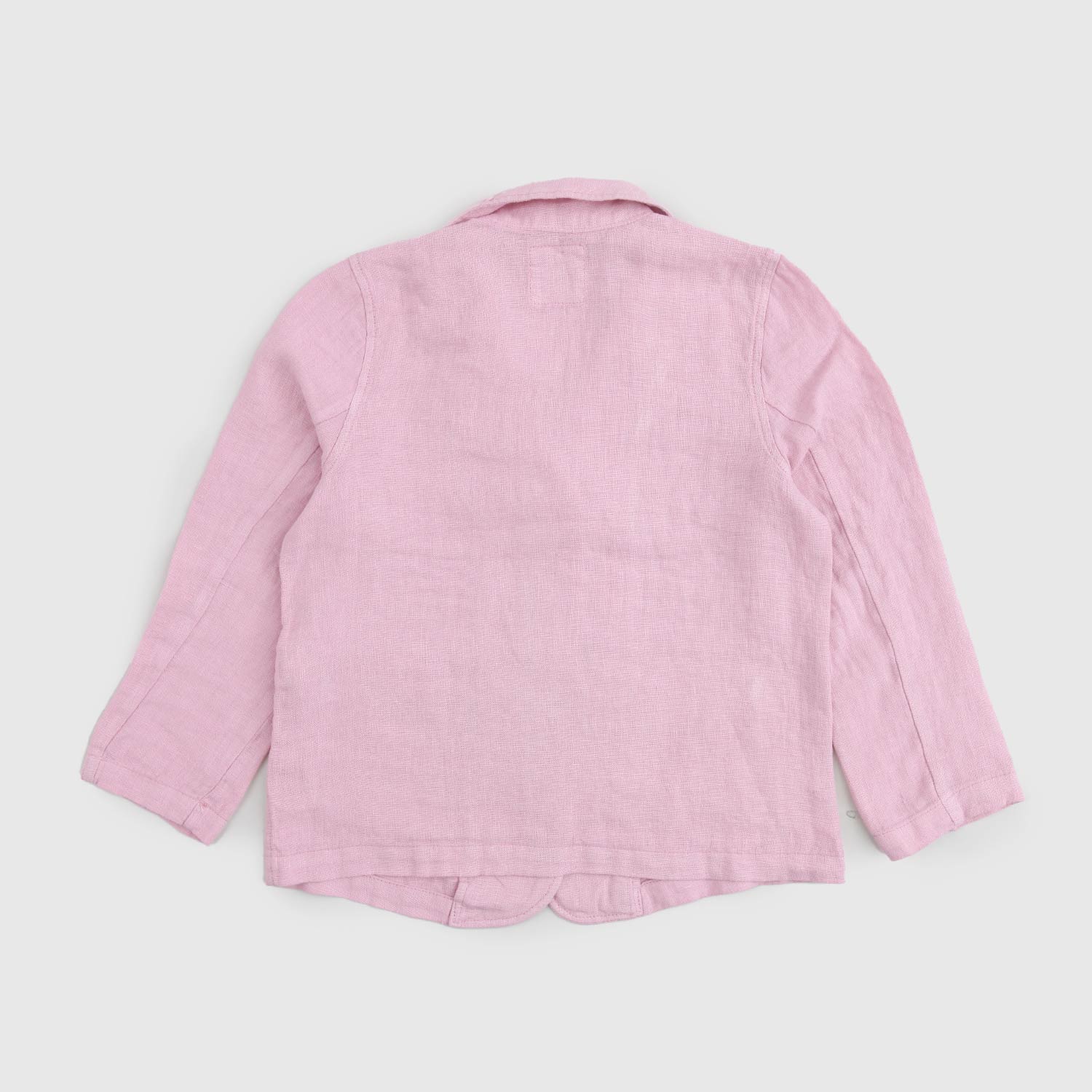 giacca rosa in lino bambina - annameglio.com abbigliamento moda
