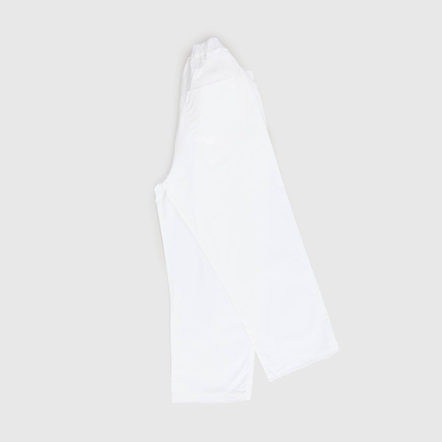 pantalone bianco misto cotone bambina - annameglio.com abbigliamento moda