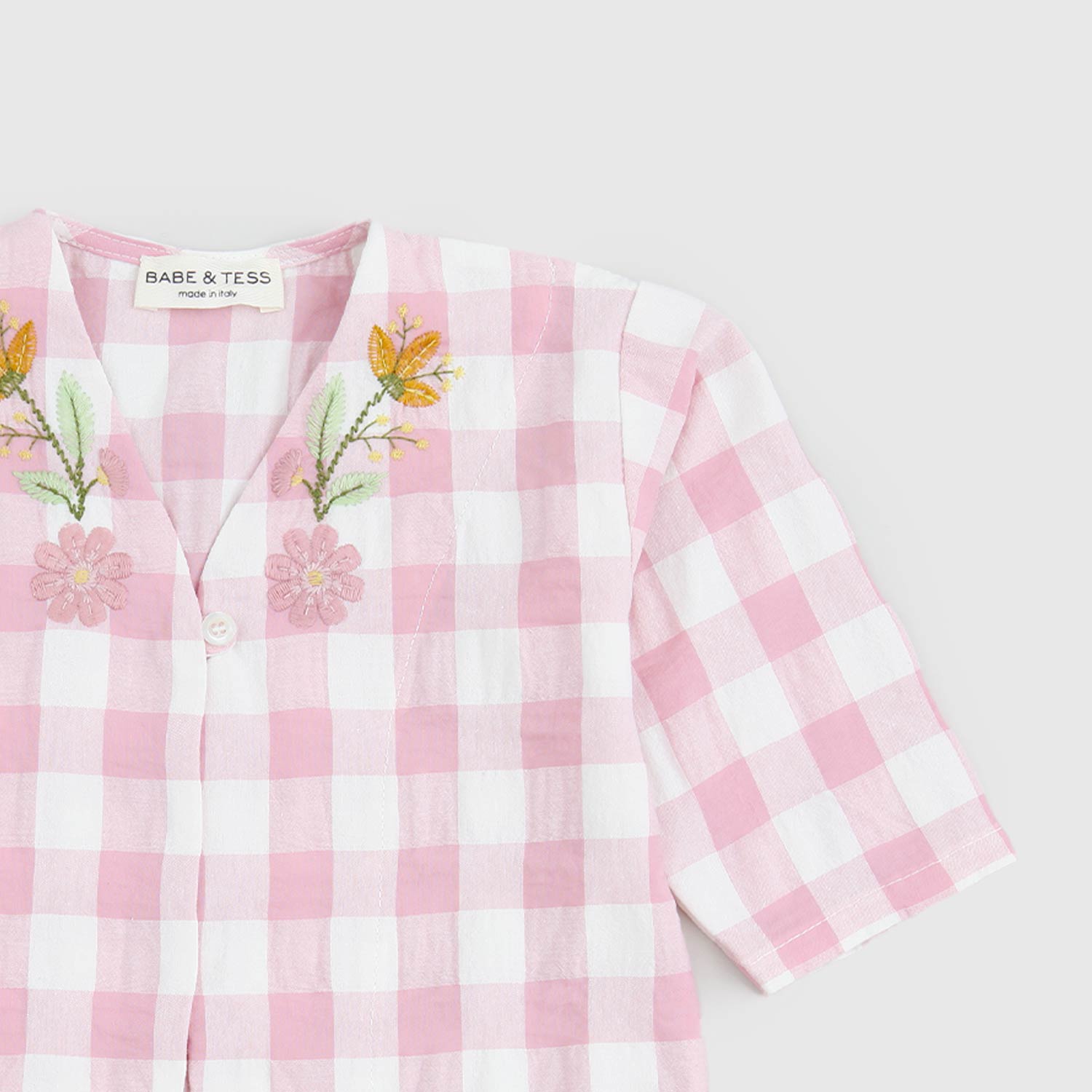 giacchina neonata quadri rosa bianchi - annameglio.com abbigliamento moda