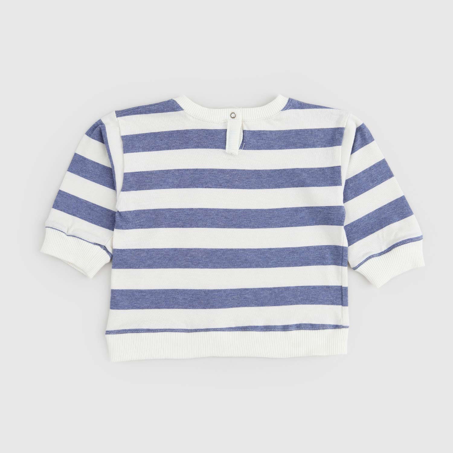 felpa righe celesti e beige neonato - annameglio.com abbigliamento moda