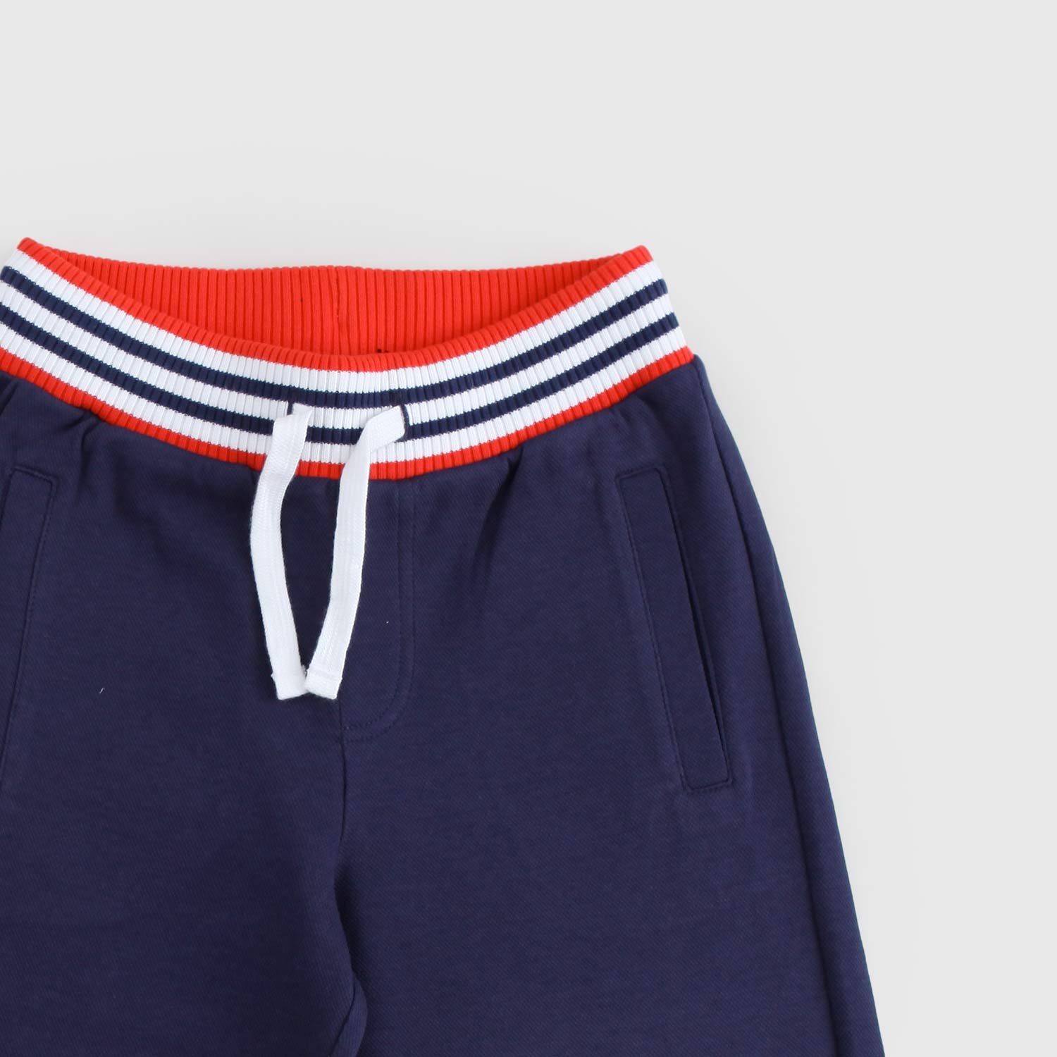 pantaloncino blu stampa gamba bambino - annameglio.com abbigliamento moda