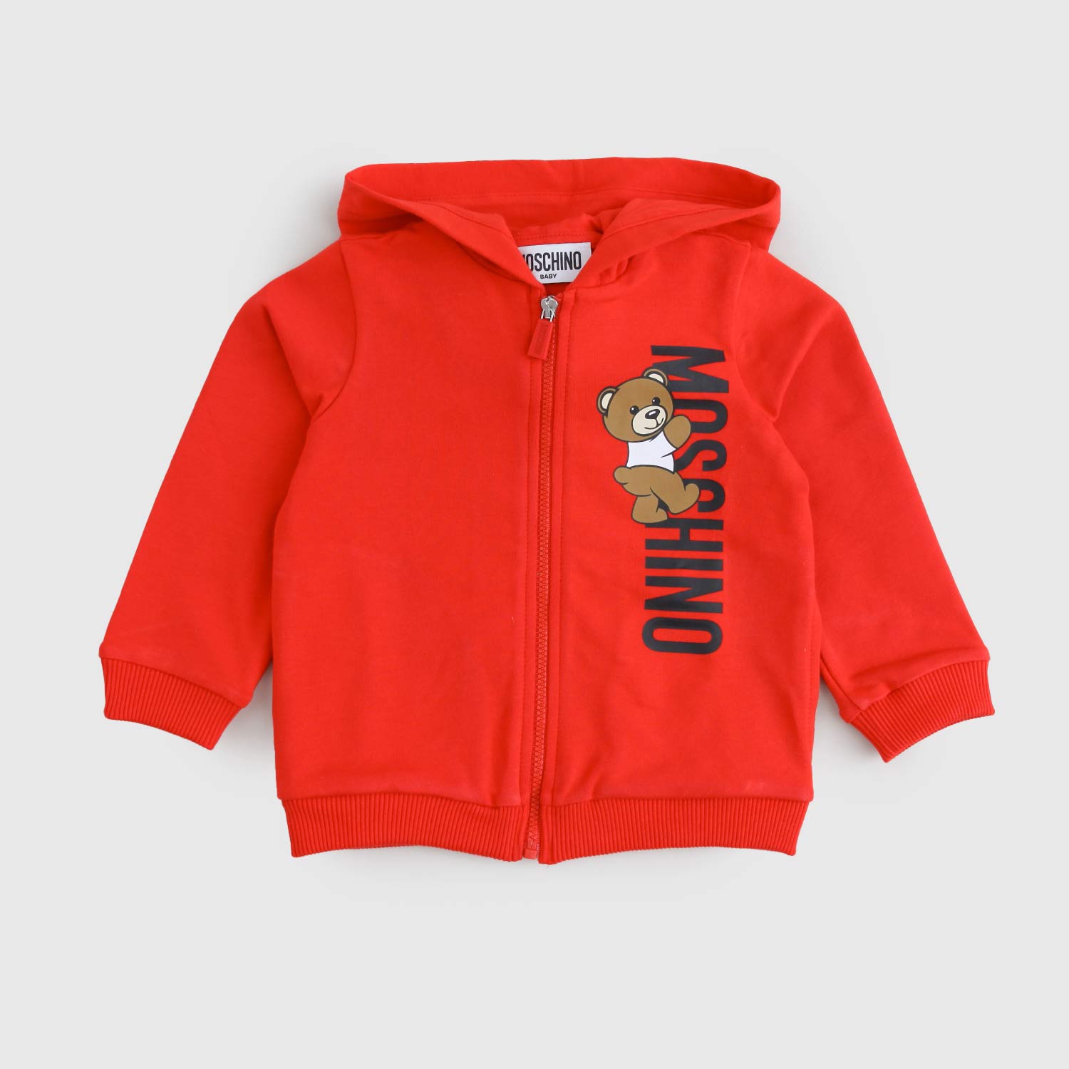 felpa rossa con zip neonato e bambino - annameglio.com abbigliamento moda