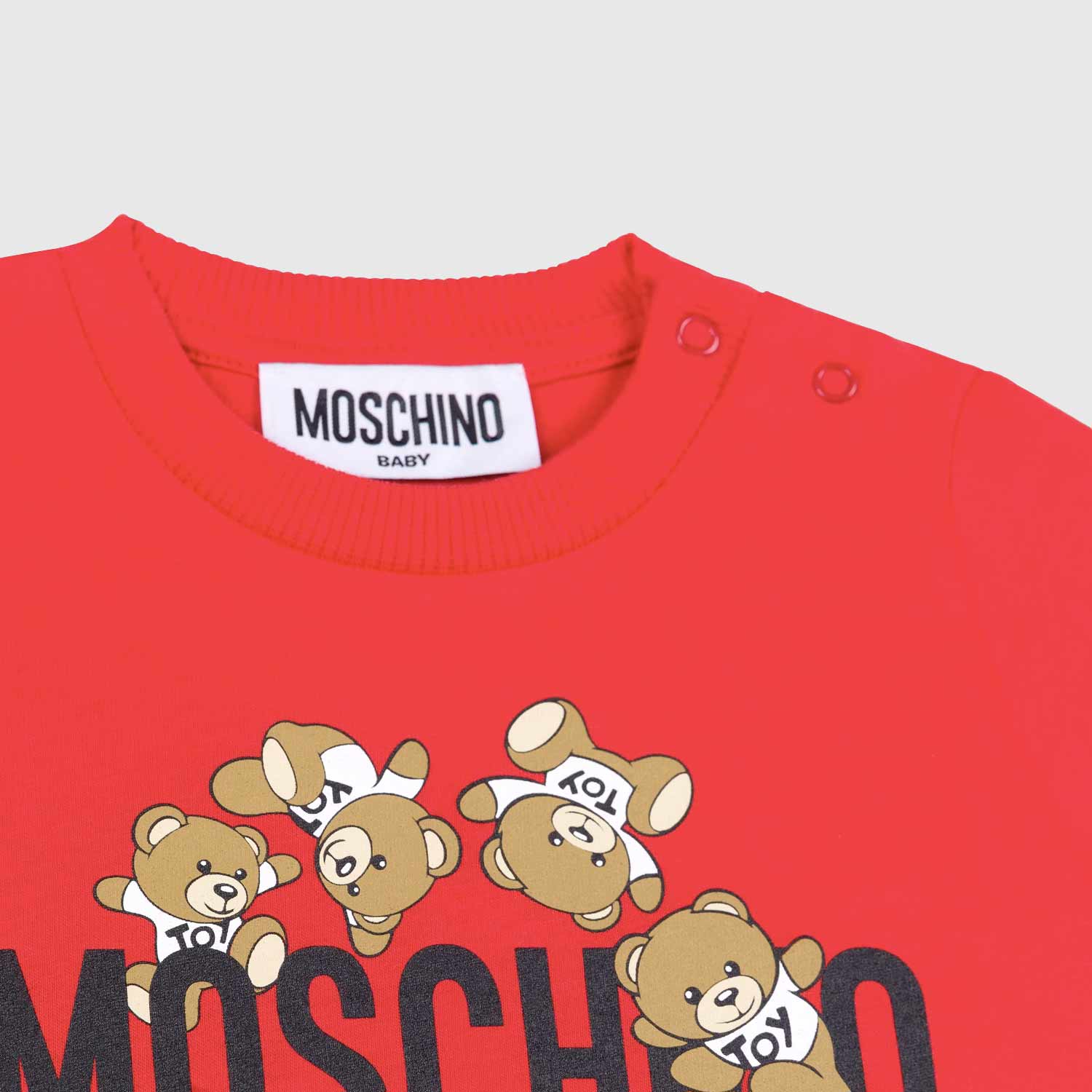 t-shirt rossa orsetti neonato - annameglio.com abbigliamento moda