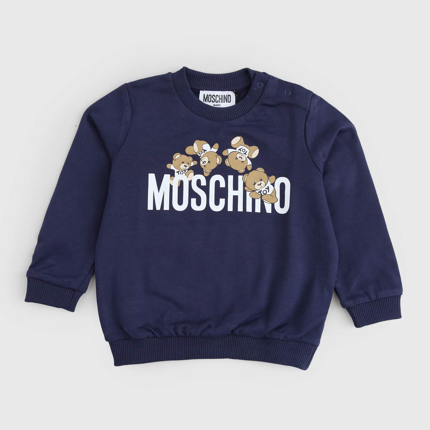 felpa blu orsetti neonato e bambino - annameglio.com abbigliamento moda