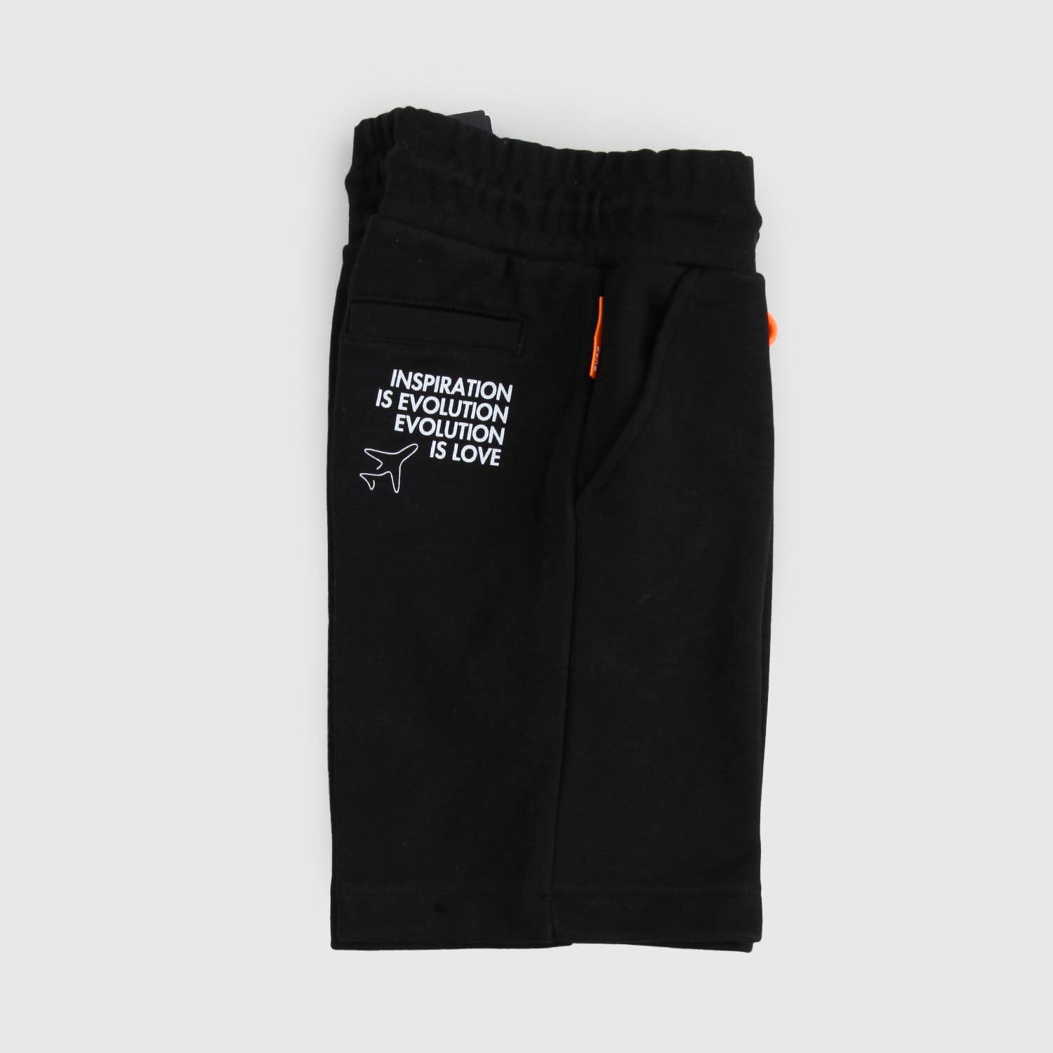 pantaloncino nero laccio fluo ragazzo - annameglio.com abbigliamento moda