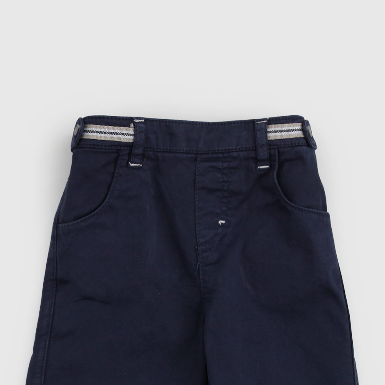 Pantalone neonato blu navy twill - annameglio.com abbigliamento moda