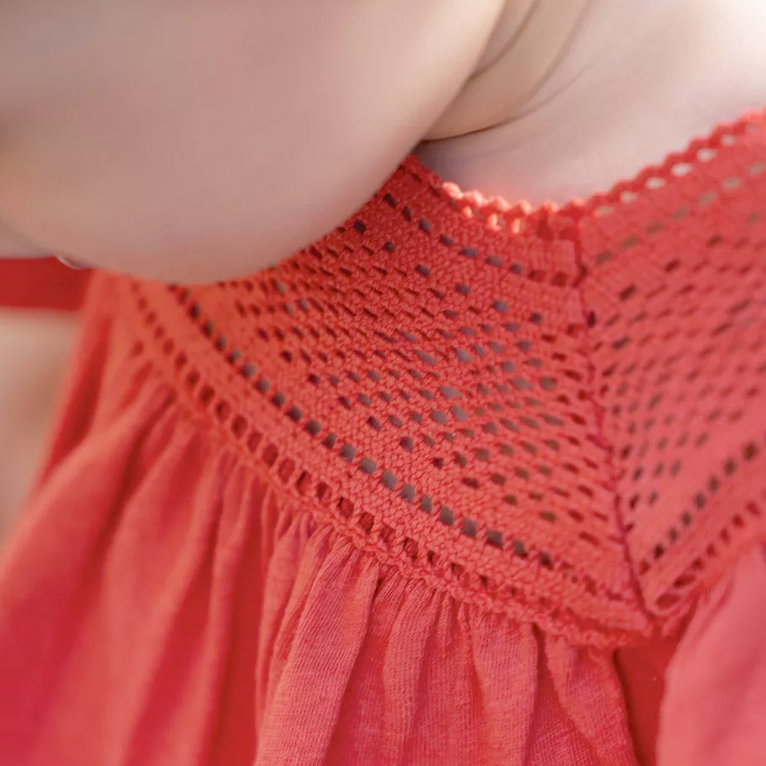 Top corallo baby uncinetto - annameglio.com abbigliamento moda