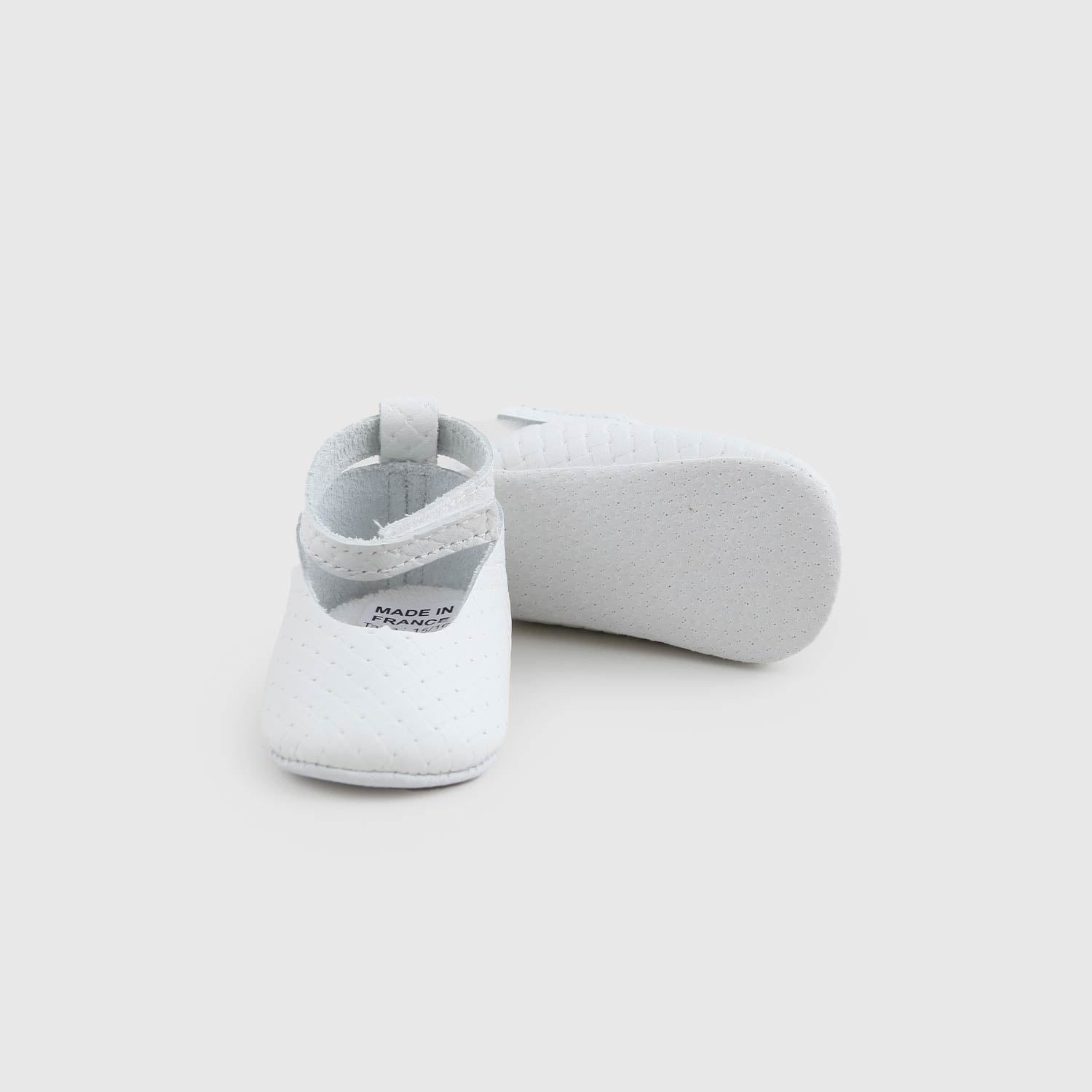 Baby ballerina in pelle bianca - annameglio.com abbigliamento moda