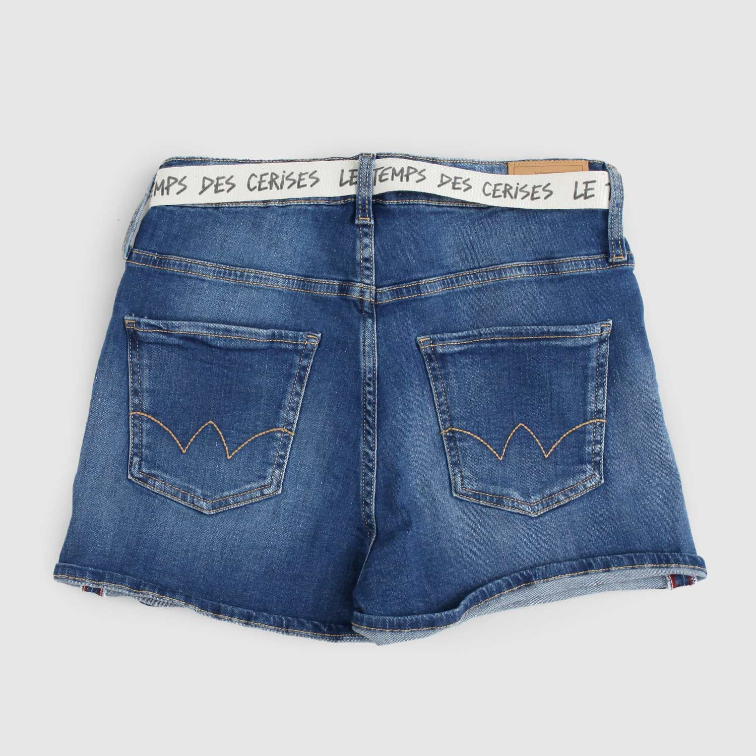 Shorts in denim blu per ragazza - annameglio.com abbigliamento moda