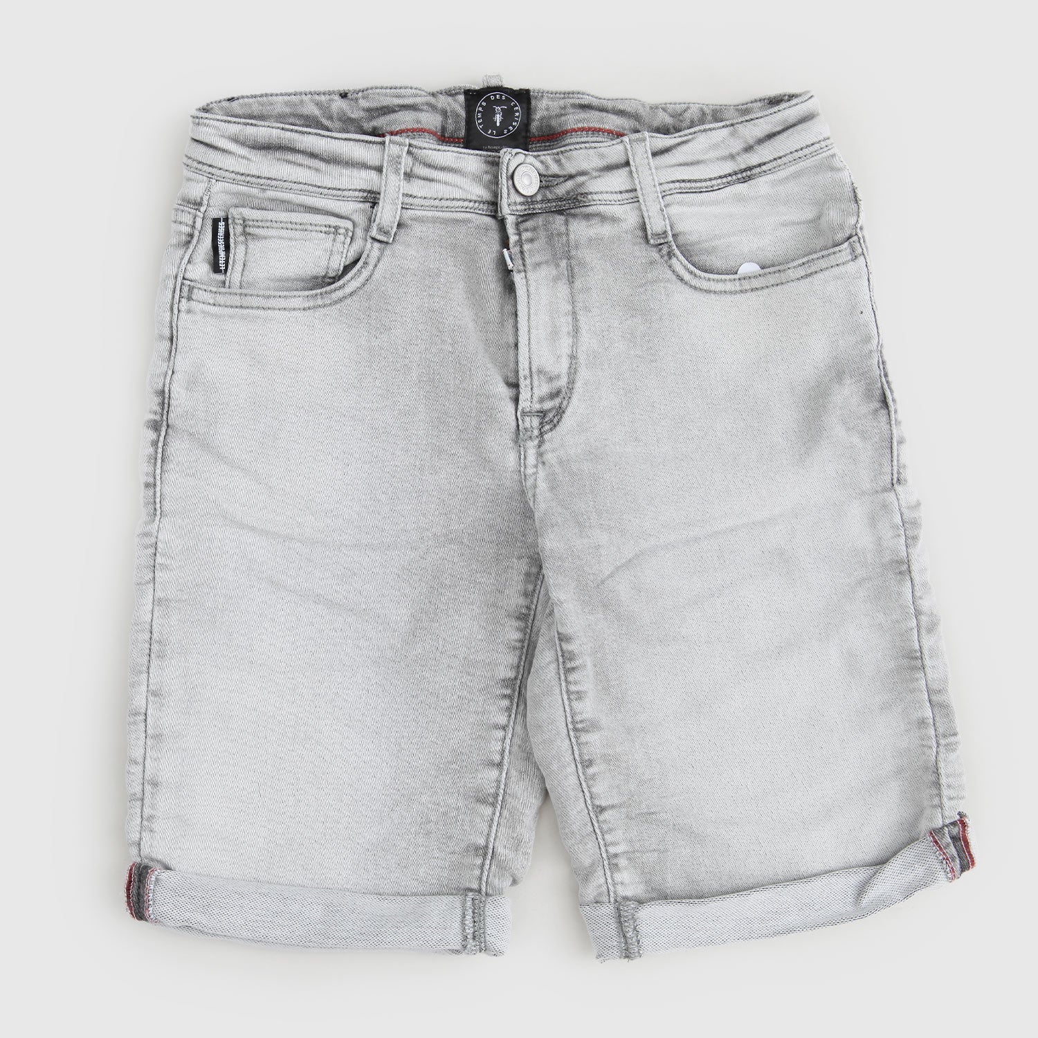 Bermuda in denim grigio Boy - annameglio.com abbigliamento moda