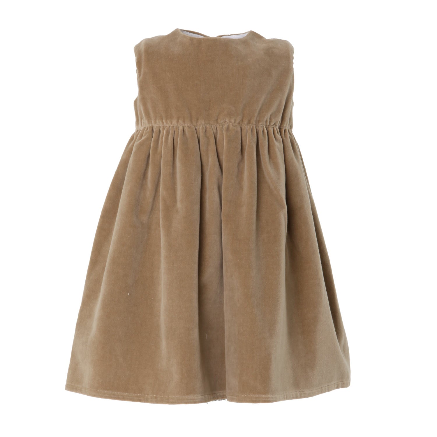 ABITO VELLUTATO SMANICATO PER BAMBINA - annameglio.com abbigliamento moda