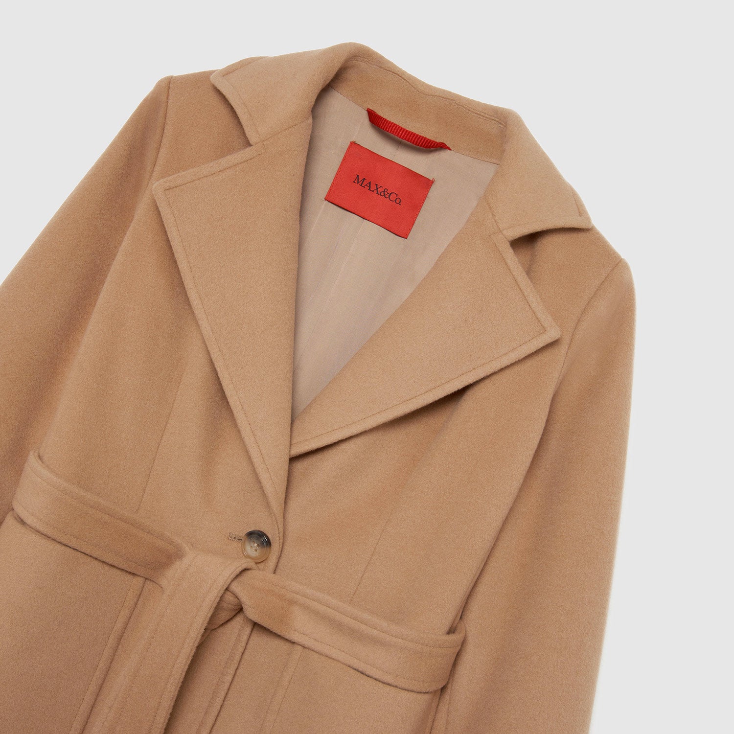 Cappotto Ragazza Nocciola in pura lana - annameglio.com abbigliamento moda