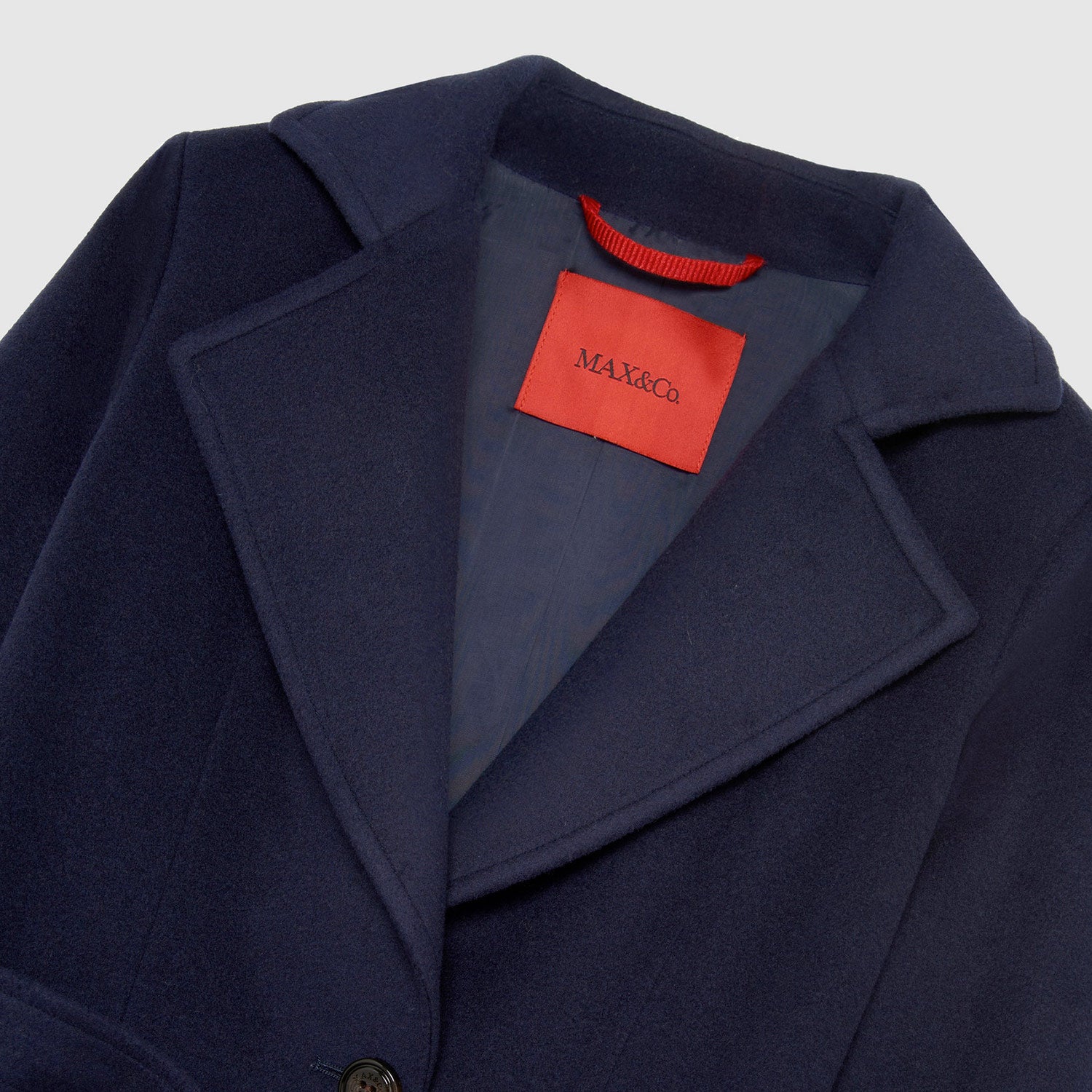 Cappotto Ragazza Blu in pura lana - annameglio.com abbigliamento moda