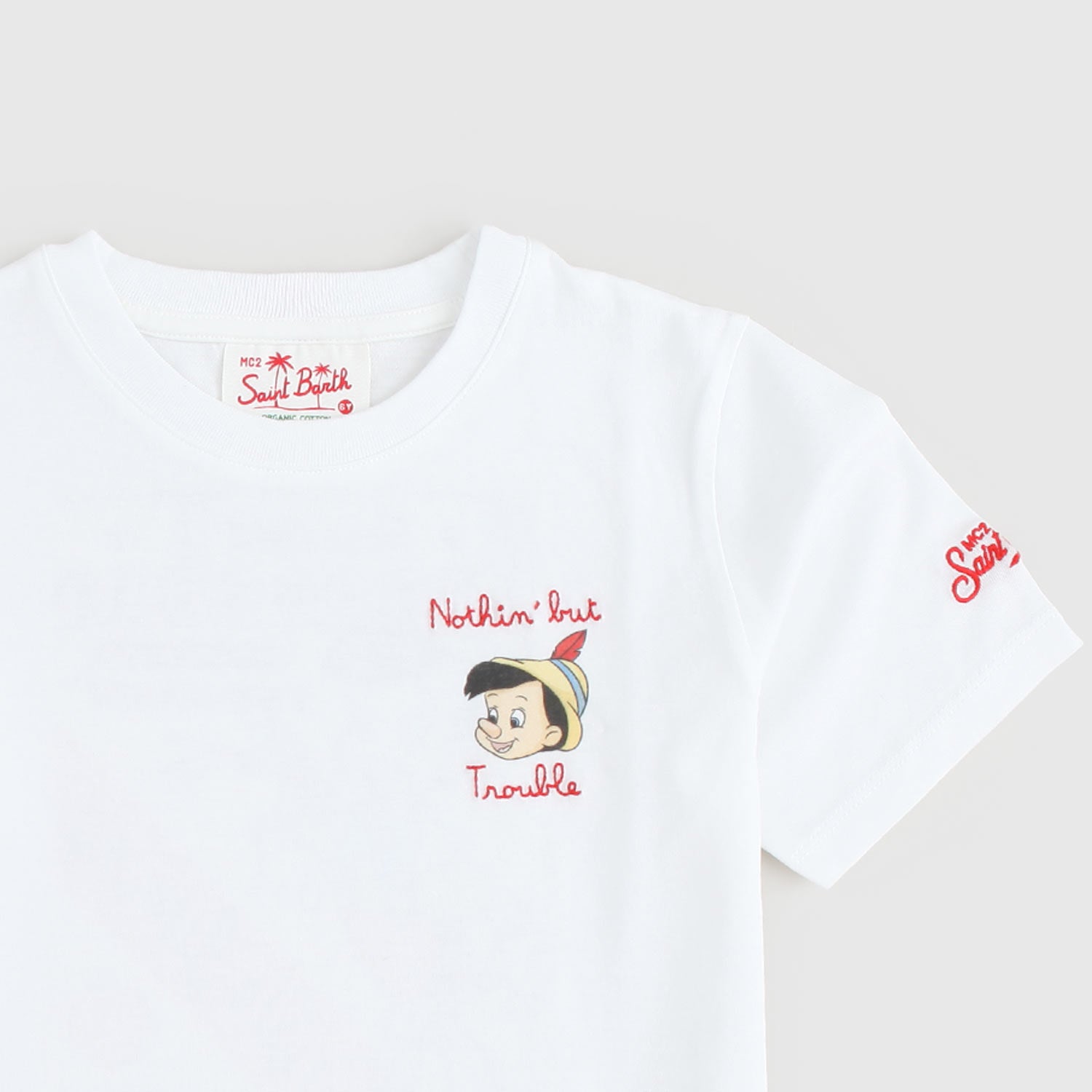 T-shirt Disney Pinocchio MC2 SAINT BARTH - annameglio.com abbigliamento moda