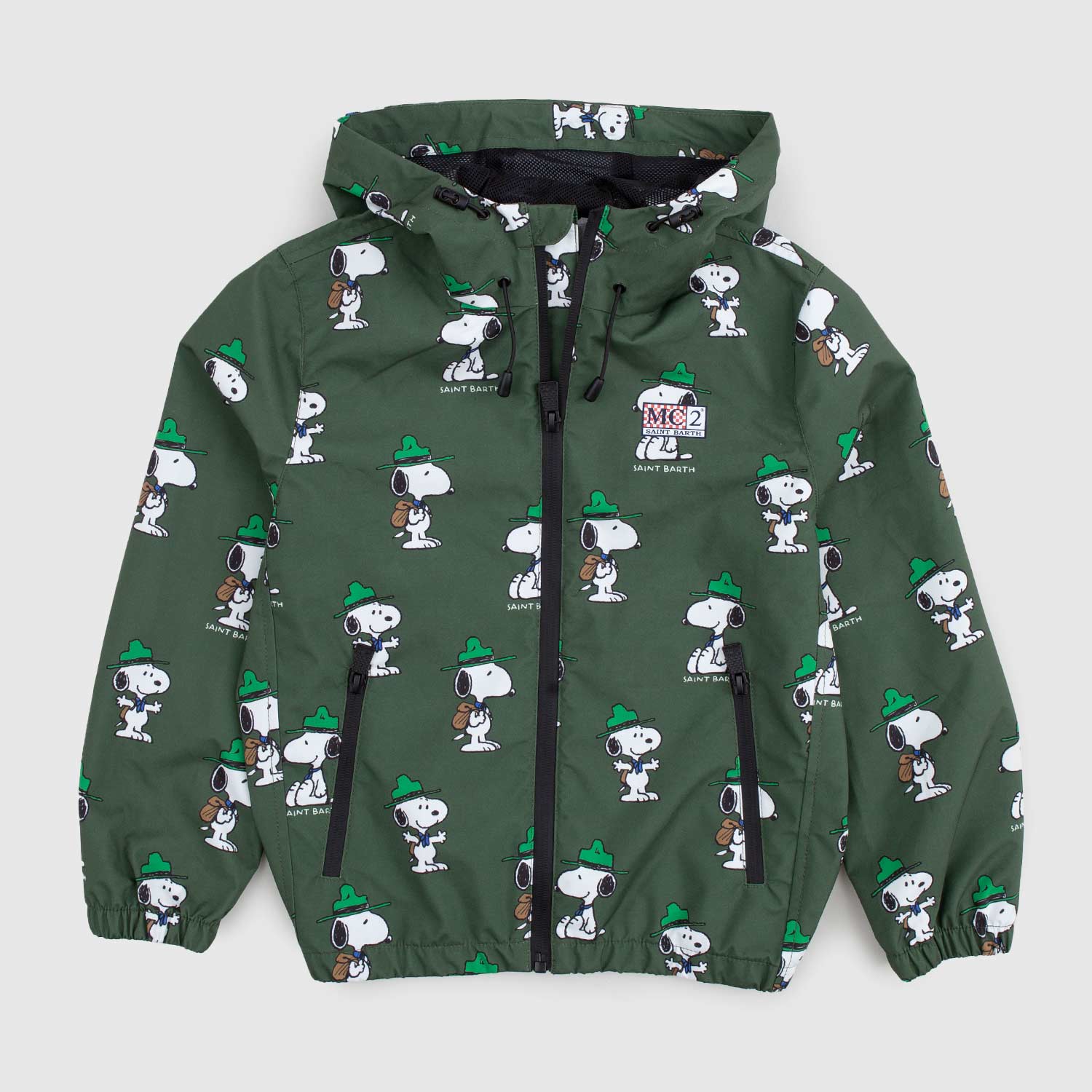 giacca verde con cani bambino - annameglio.com abbigliamento moda