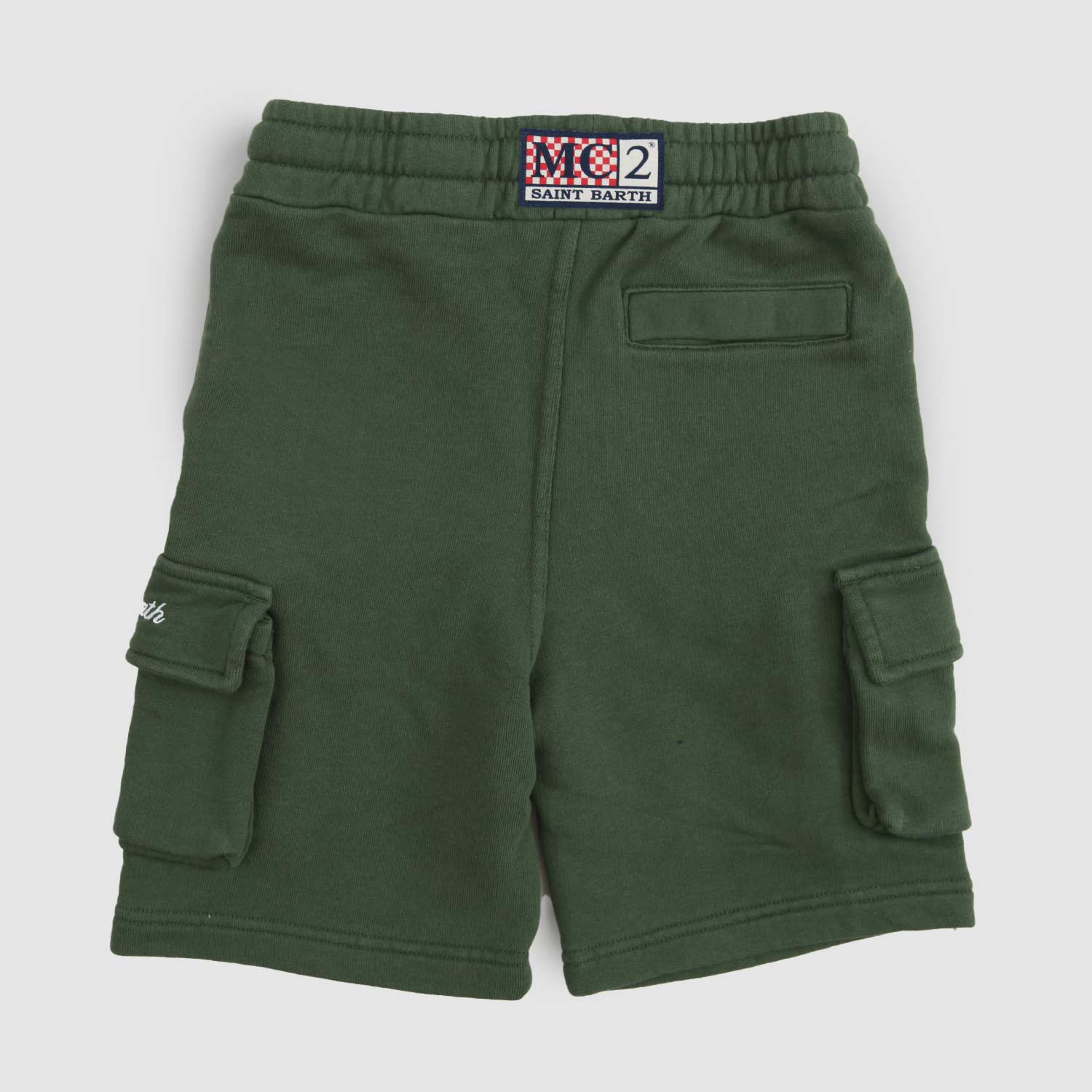 Pantaloncino verde con logo bianco - annameglio.com abbigliamento moda