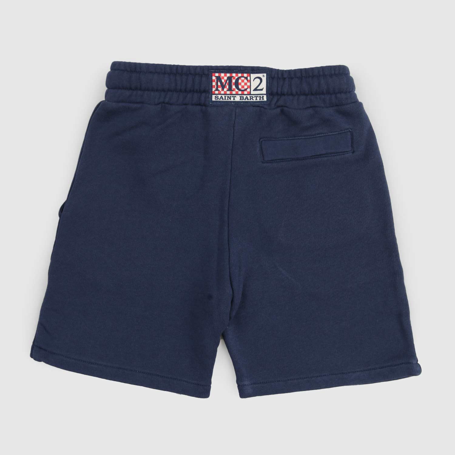 pantaloncino blu logo bianco - annameglio.com abbigliamento moda