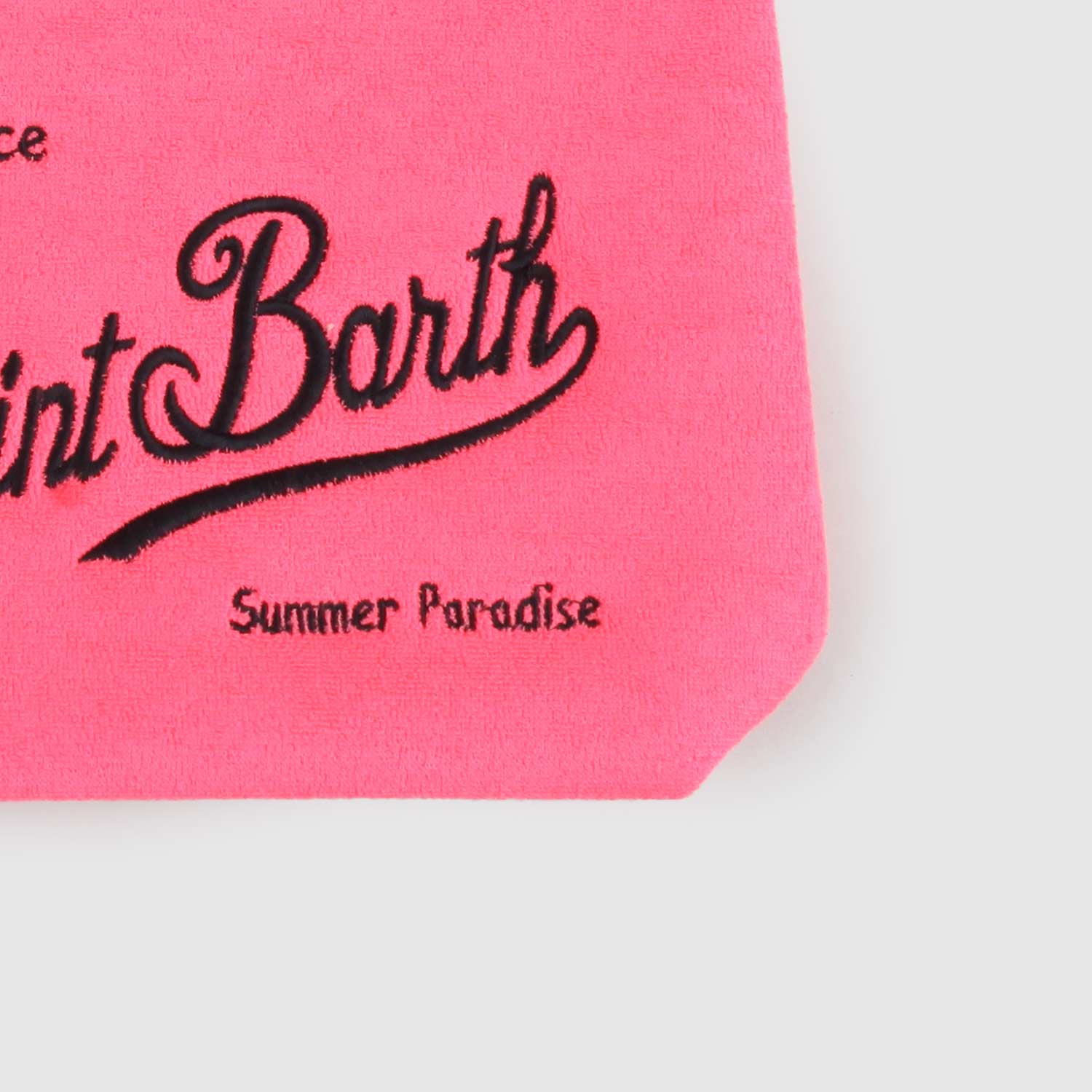 Pochette Aline In Spugna Rosa Fluo - annameglio.com abbigliamento moda