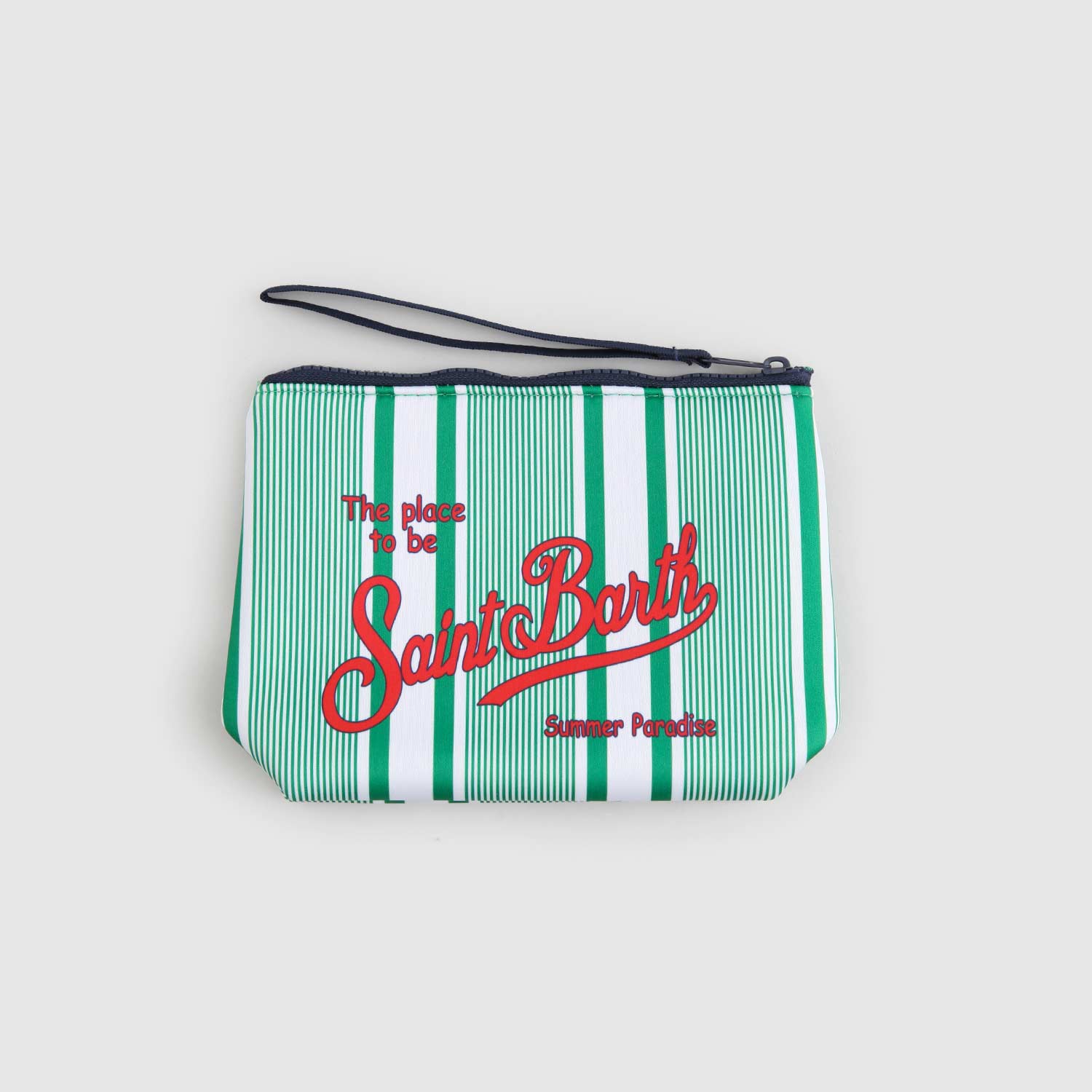 pochette righe bianche e verdi - annameglio.com abbigliamento moda