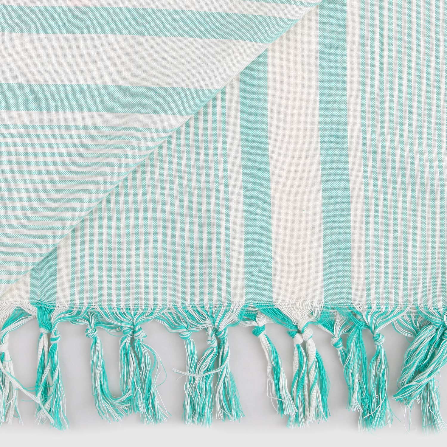 Telo Fouta Verde e Logo Rosa - annameglio.com abbigliamento moda