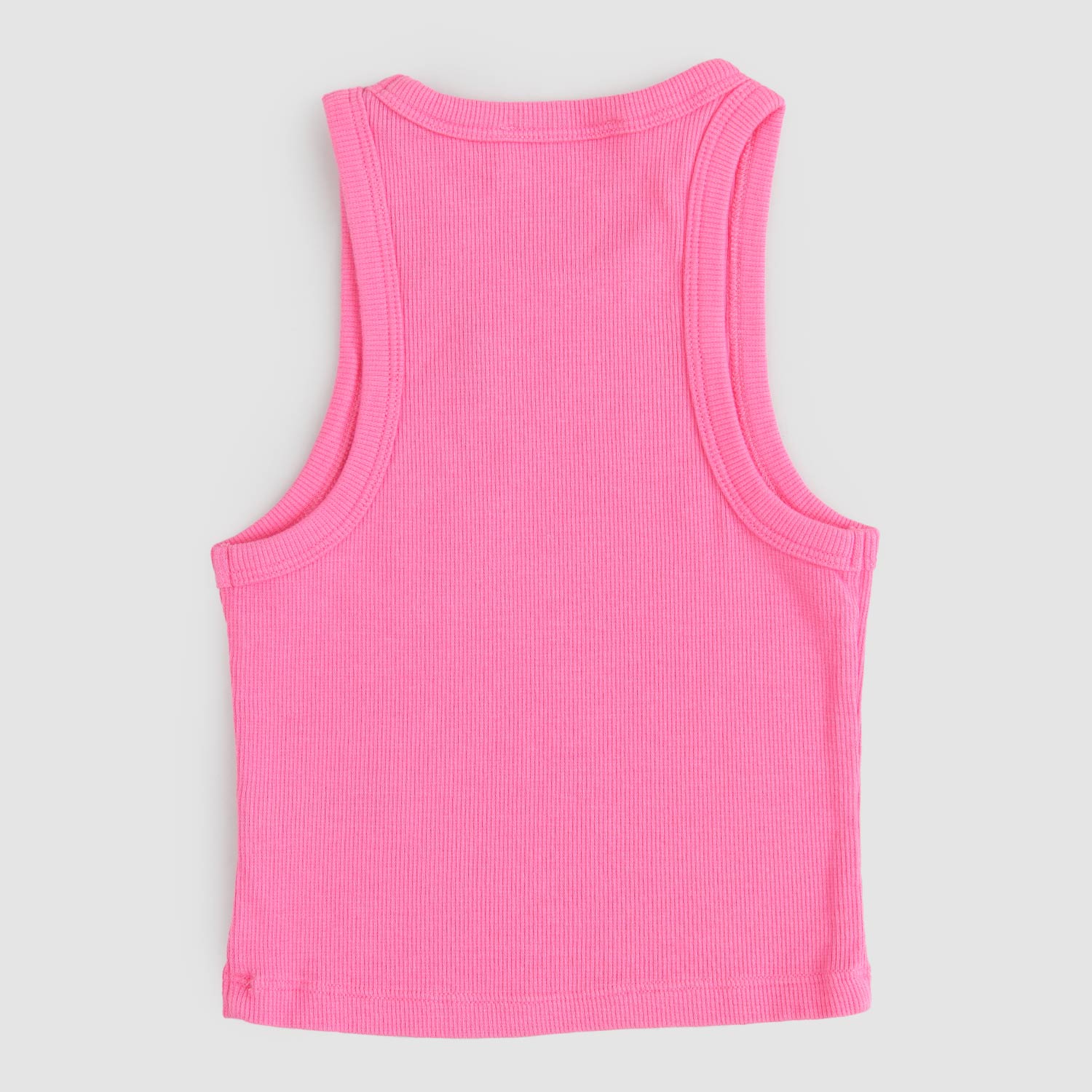 Canotta crop Rosa in cotone - annameglio.com abbigliamento moda
