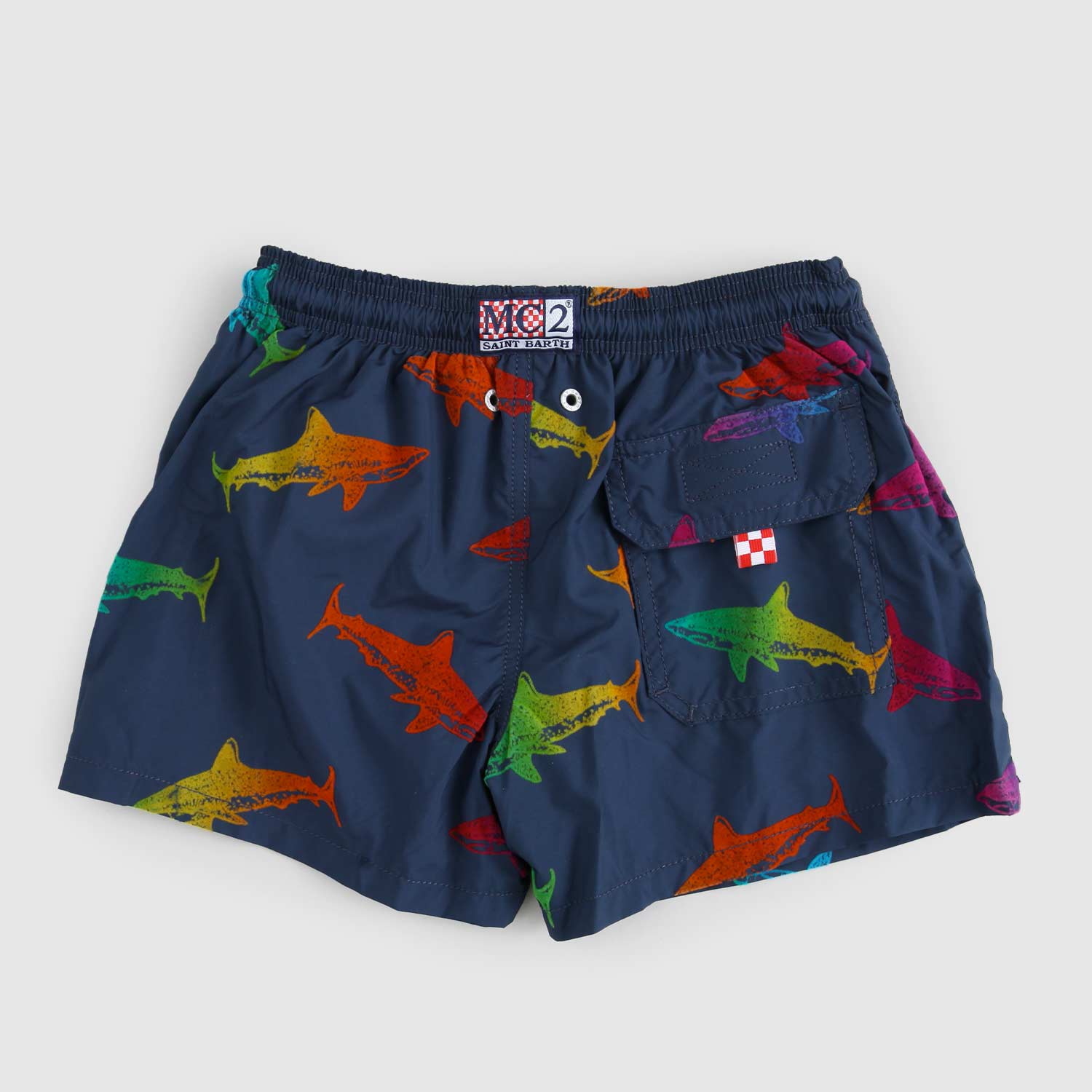 Costume da bagno con squali in velluto - annameglio.com abbigliamento moda