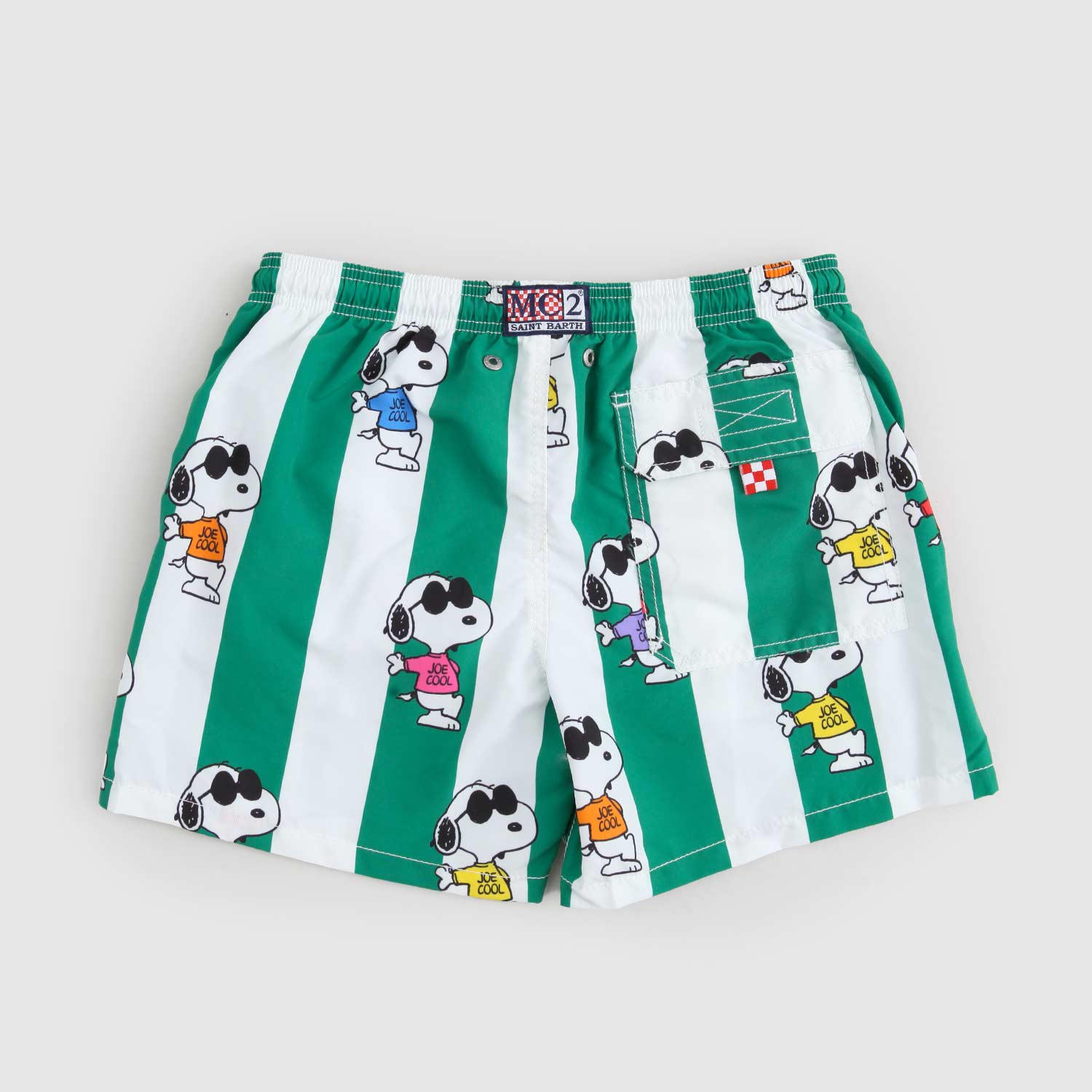 costume righe verdi e bianche cane bambino - annameglio.com abbigliamento moda