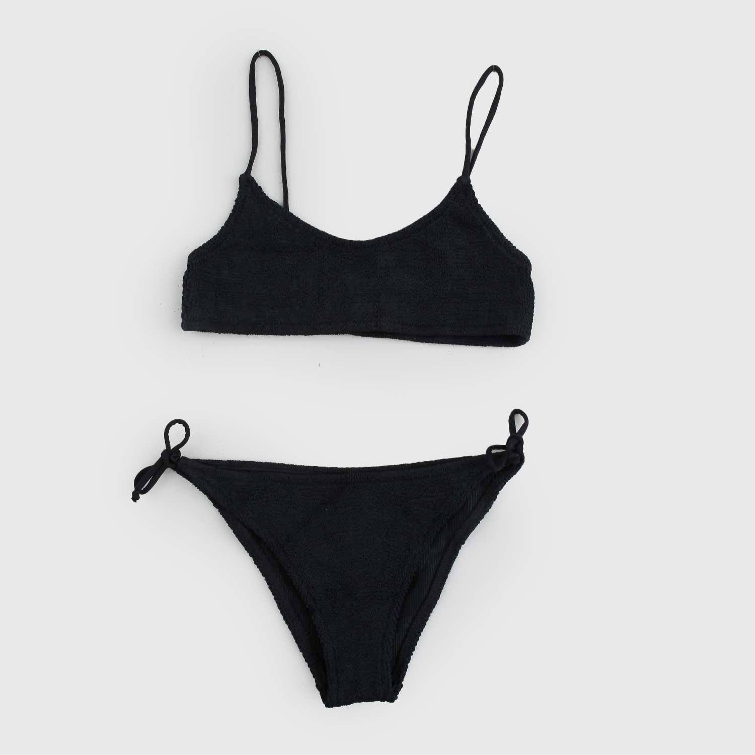 Costume da bagno nero crinkle - annameglio.com abbigliamento moda