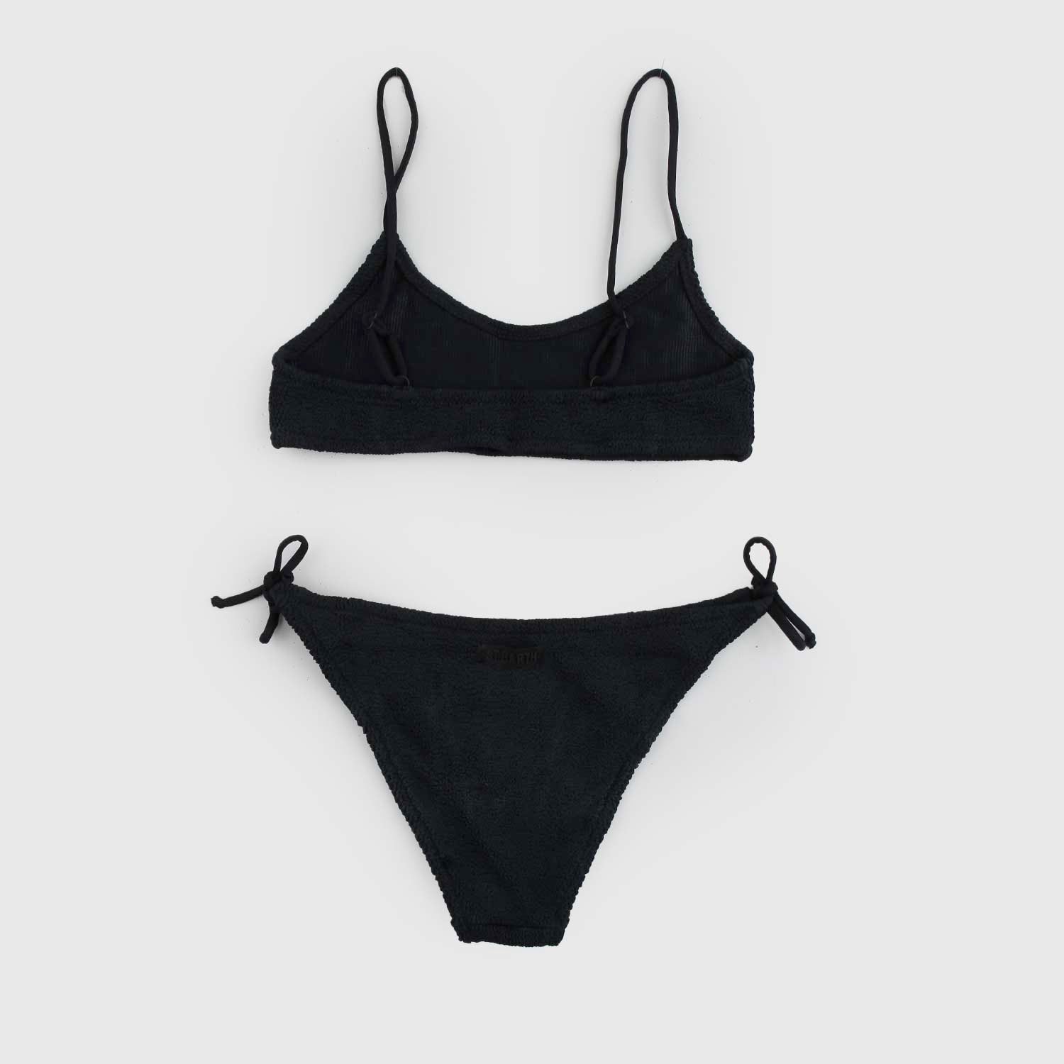 Costume da bagno nero crinkle - annameglio.com abbigliamento moda