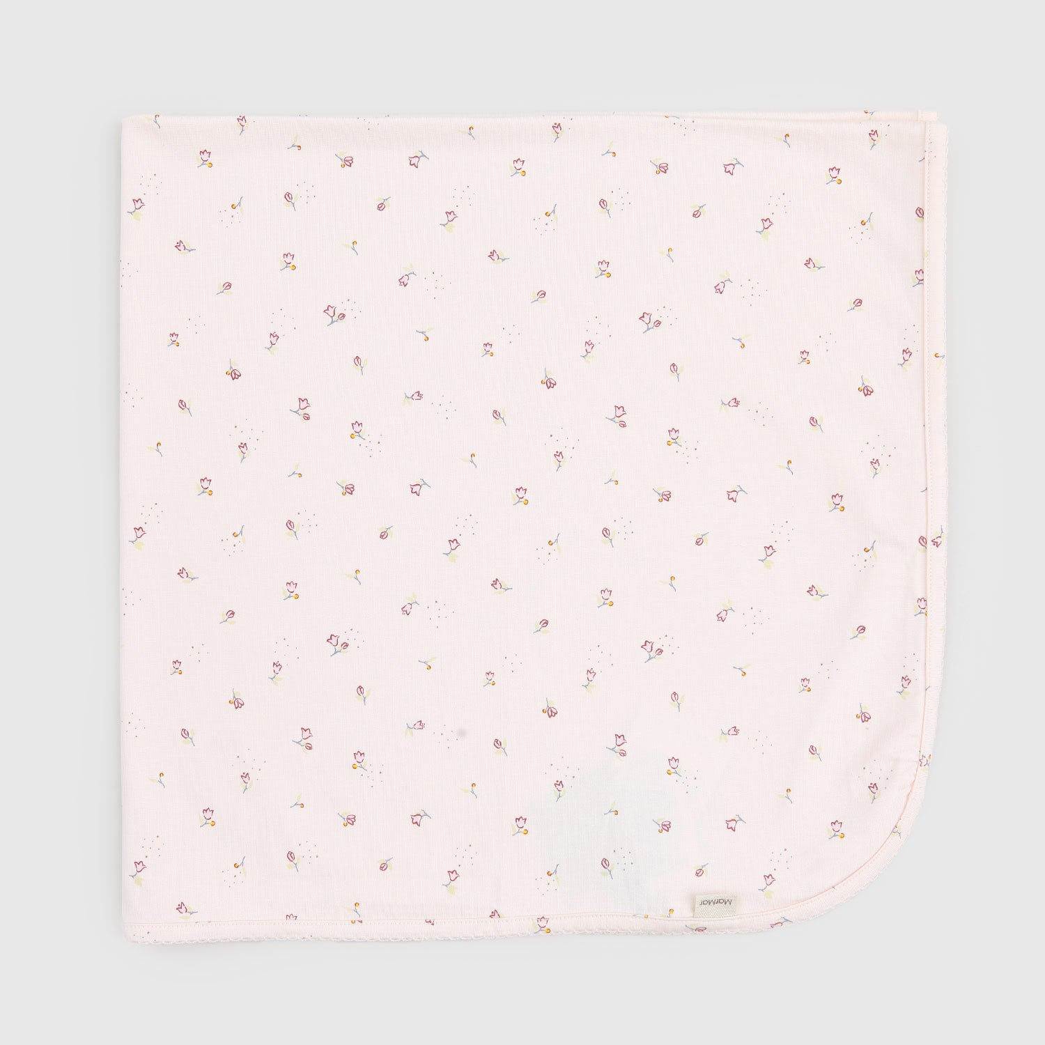 copertina rosa con fiorellini neonata - annameglio.com abbigliamento moda