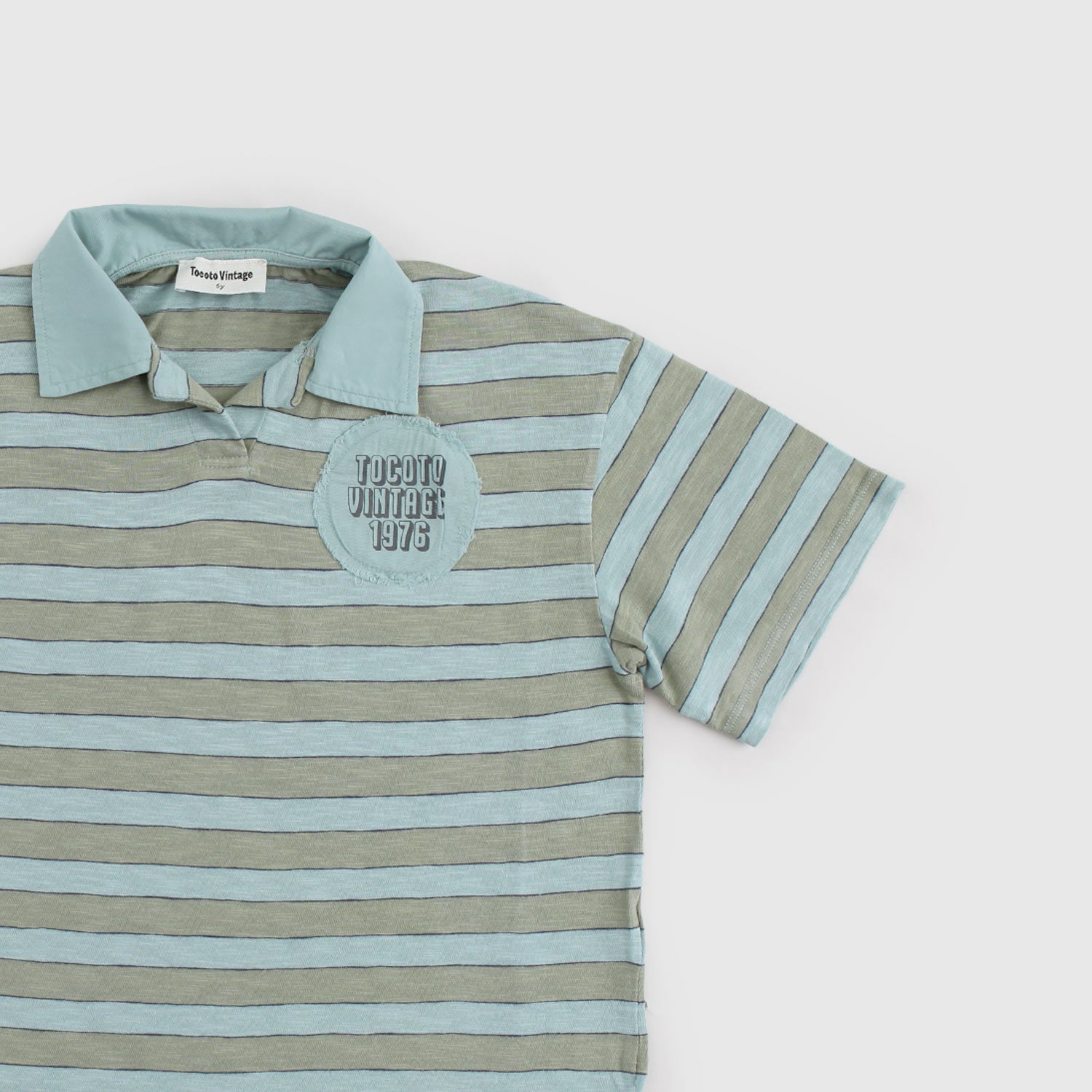 t-shirt righe verdi ragazzo - annameglio.com abbigliamento moda