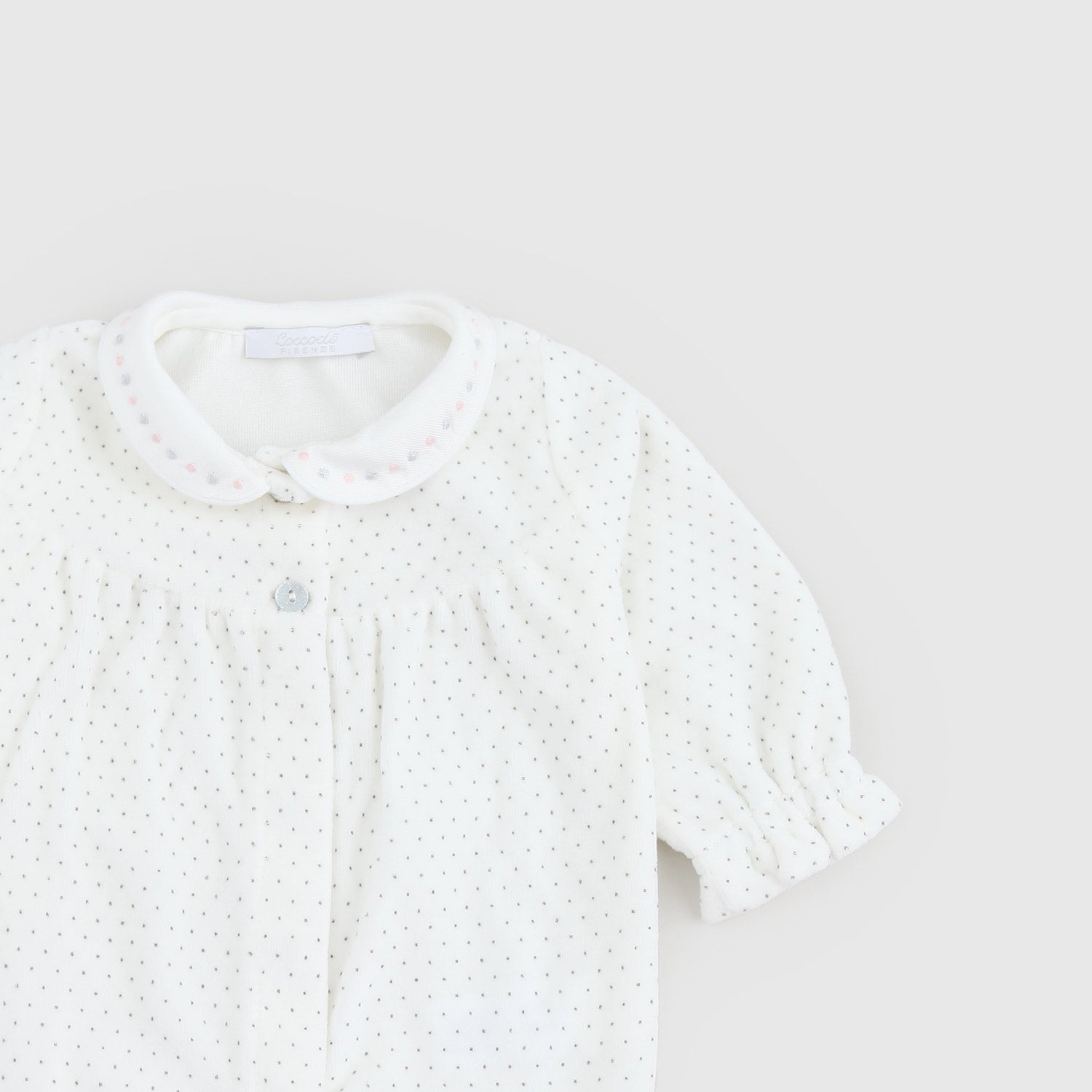 Tutina Bianca Firmata COCCODE' - annameglio.com abbigliamento moda