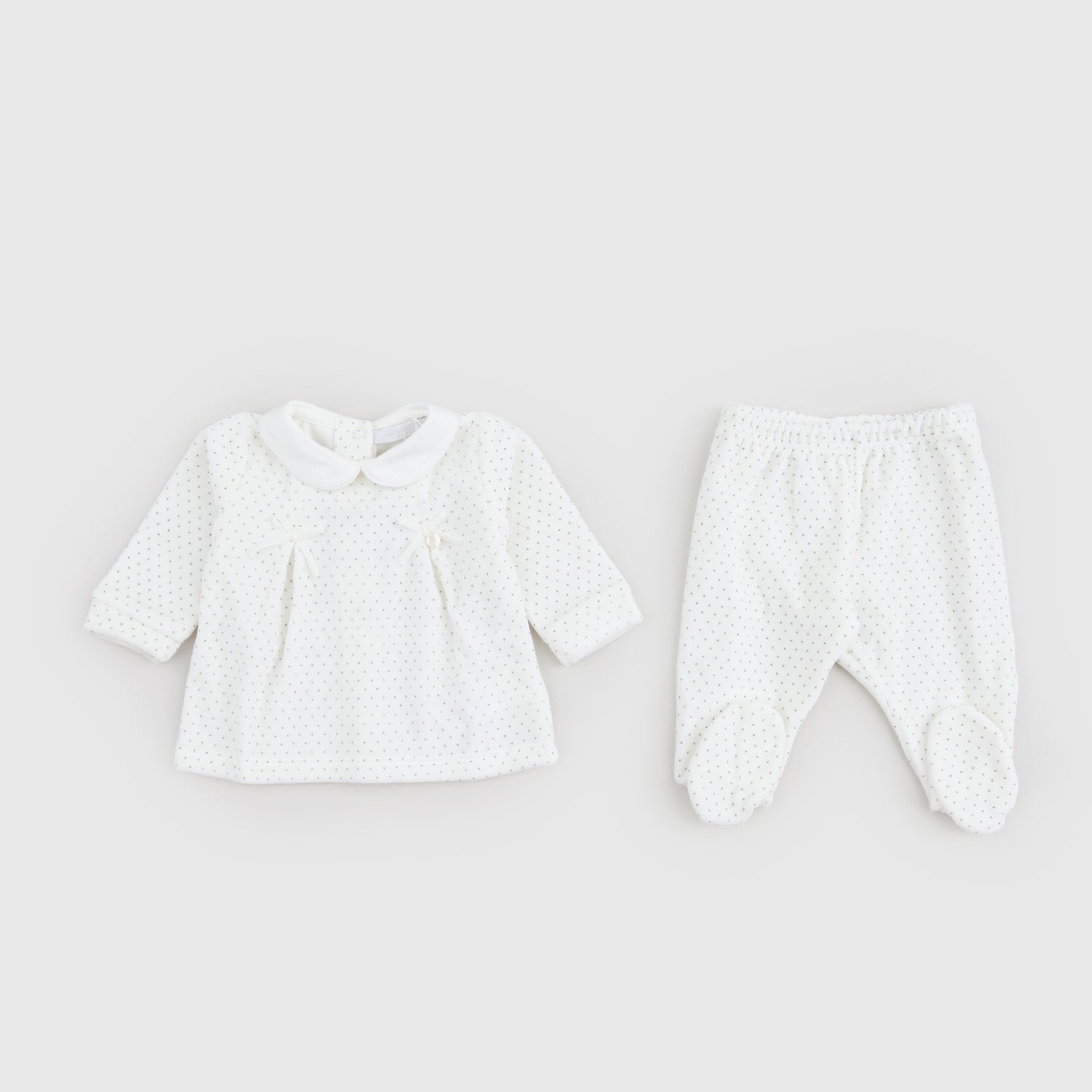 Tutina Bianca Due Pezzi COCCODE' - annameglio.com abbigliamento moda