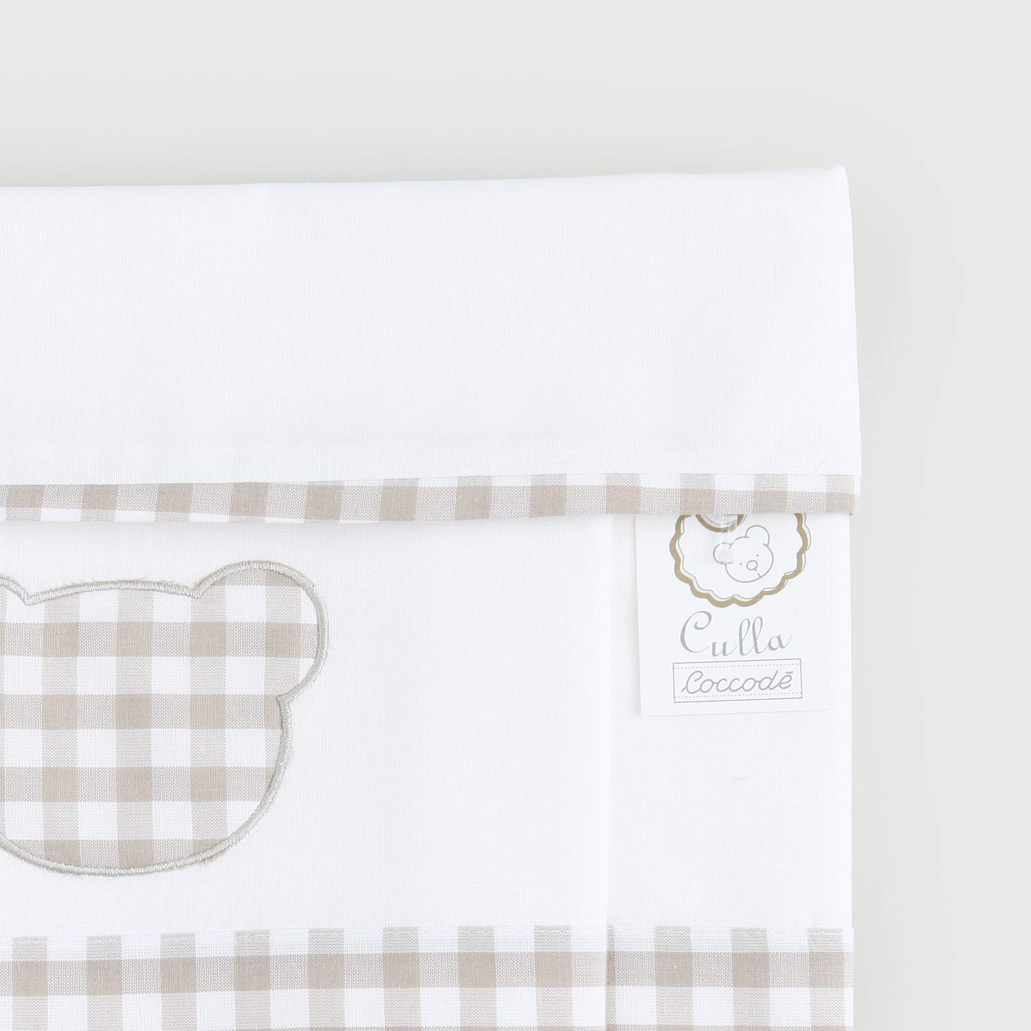 coordinato bianco con orsetto beige - annameglio.com abbigliamento moda