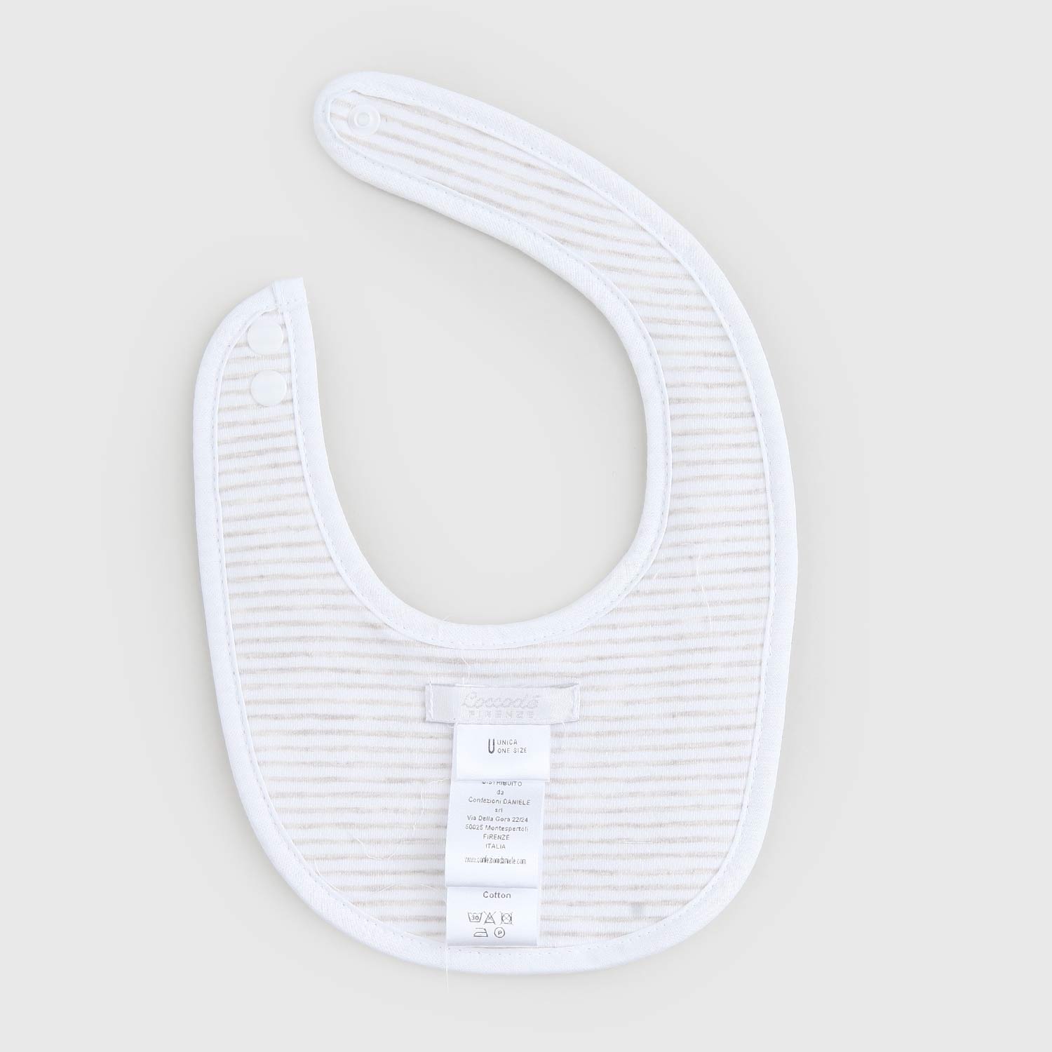 bavaglino bianco con cavallino beige - annameglio.com abbigliamento moda