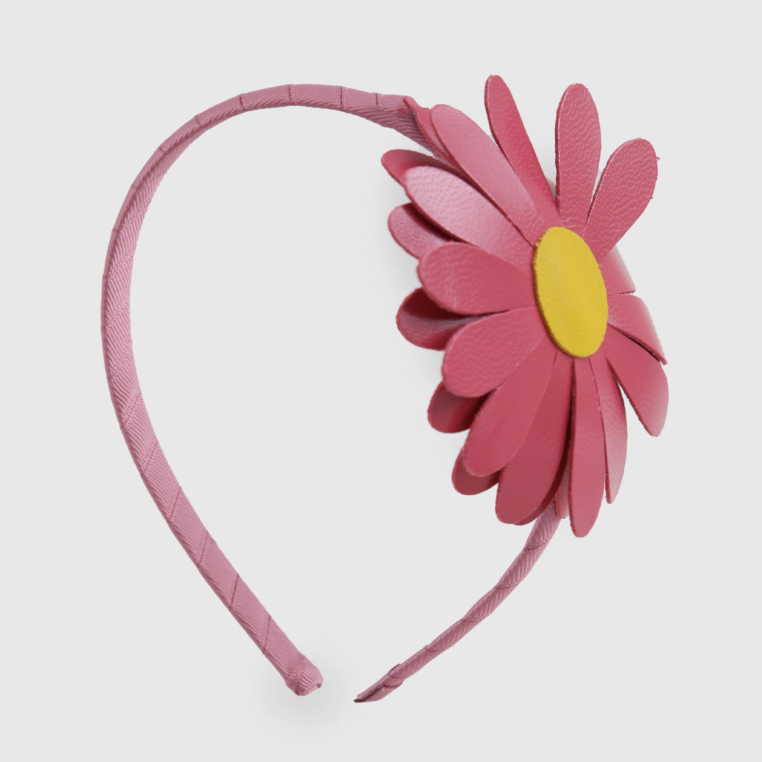 Cerchietto Rosa per bambina con Margherita - annameglio.com abbigliamento moda