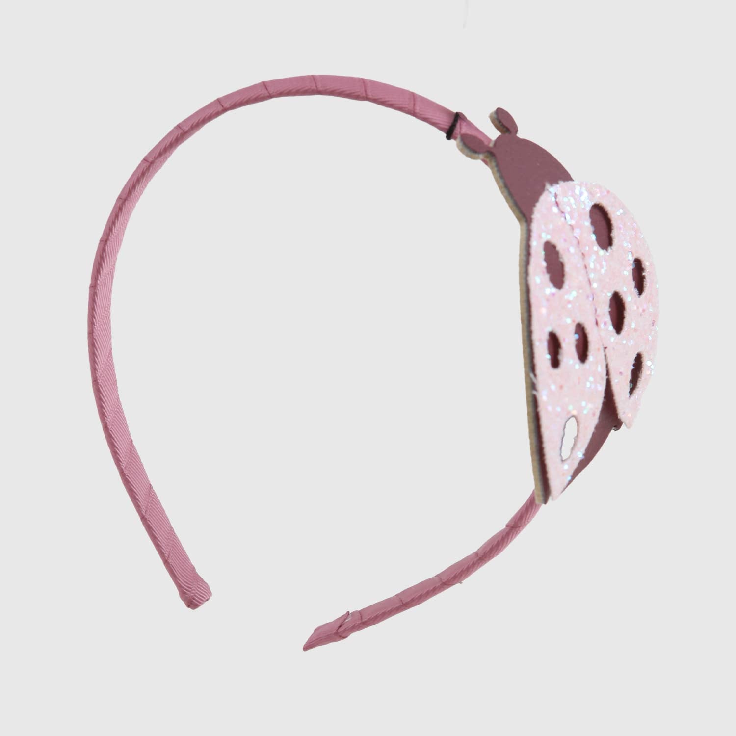 Cerchietto viola per bambina con coccinella - annameglio.com abbigliamento moda