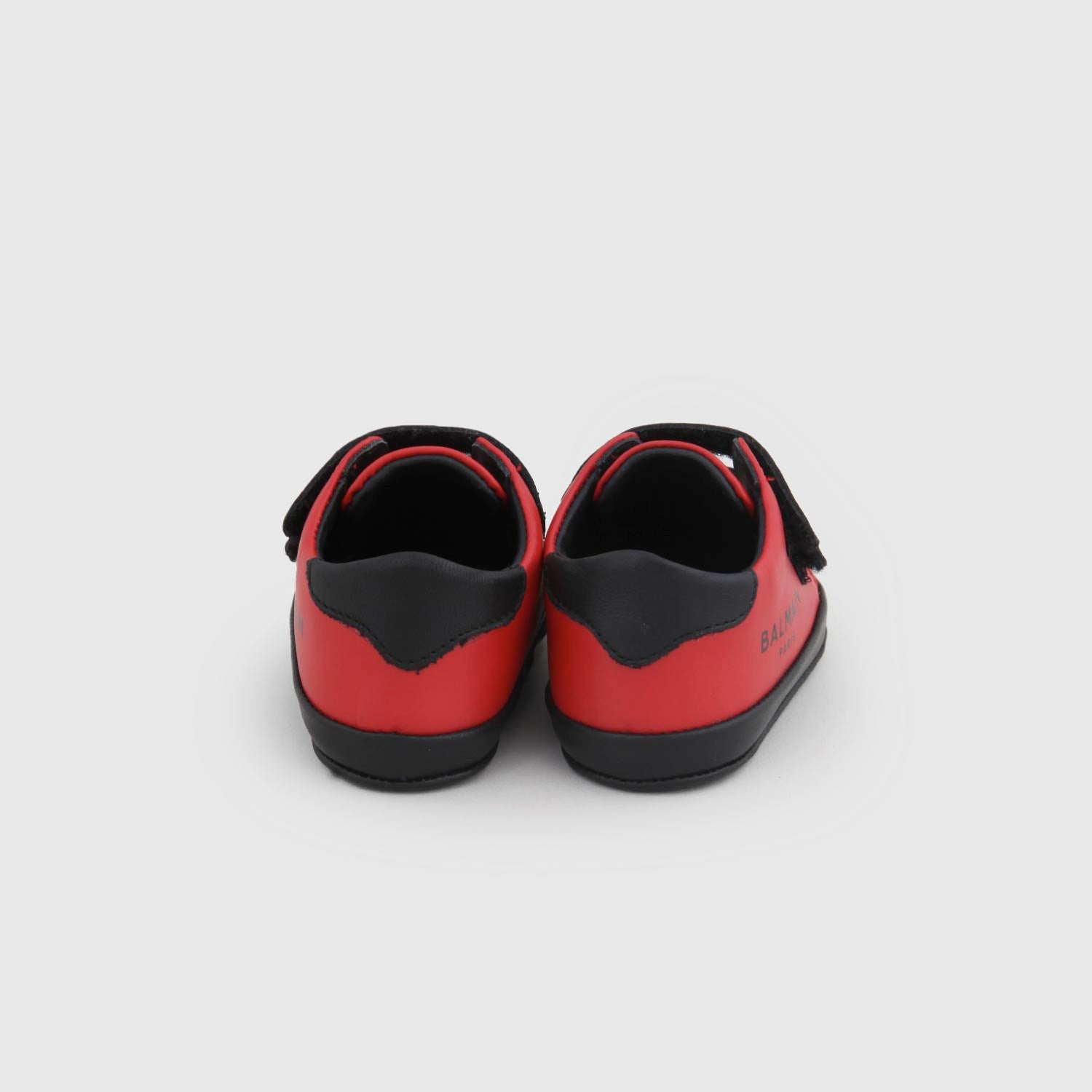 Sneaker rosse in pelle per neonati - annameglio.com abbigliamento moda